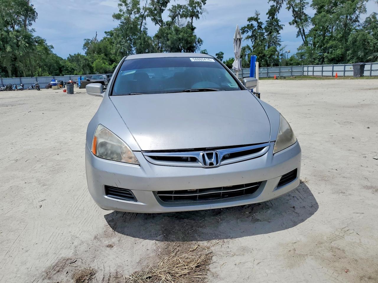 2006 Honda Accord Value Silver vin: 1HGCM561X6A015124