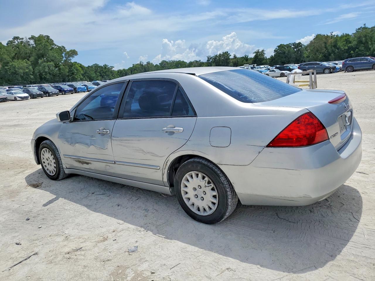 2006 Honda Accord Value Silver vin: 1HGCM561X6A015124