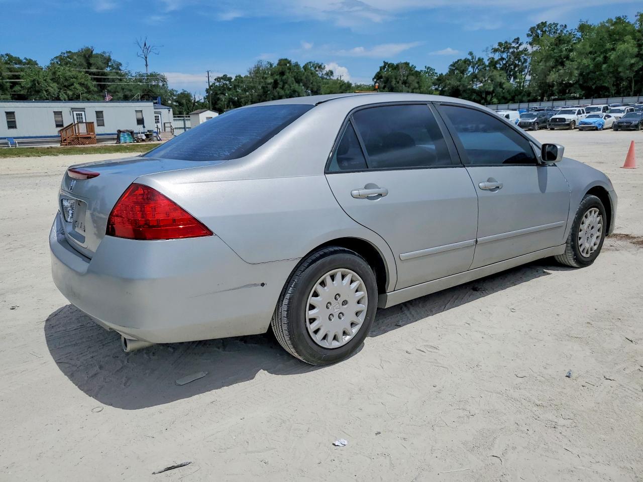 2006 Honda Accord Value Silver vin: 1HGCM561X6A015124