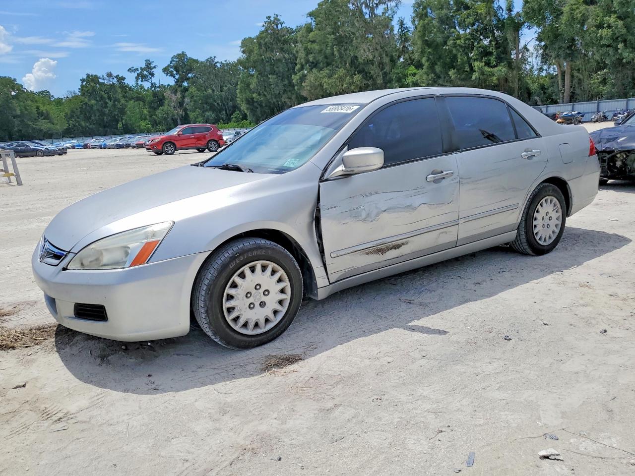 2006 Honda Accord Value Silver vin: 1HGCM561X6A015124