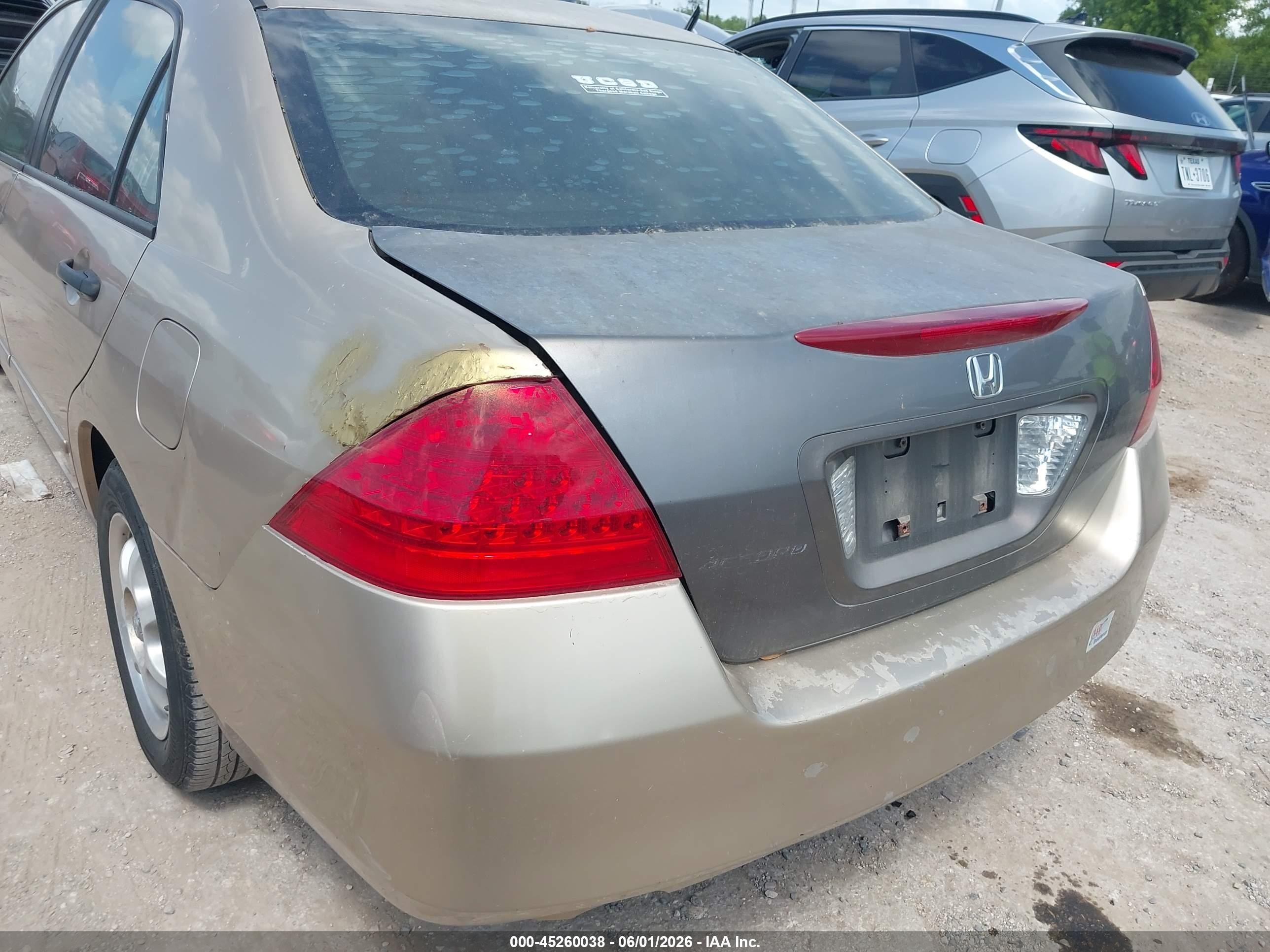 2006 Honda Accord 2.4 Vp Gold vin: 1HGCM561X6A032070