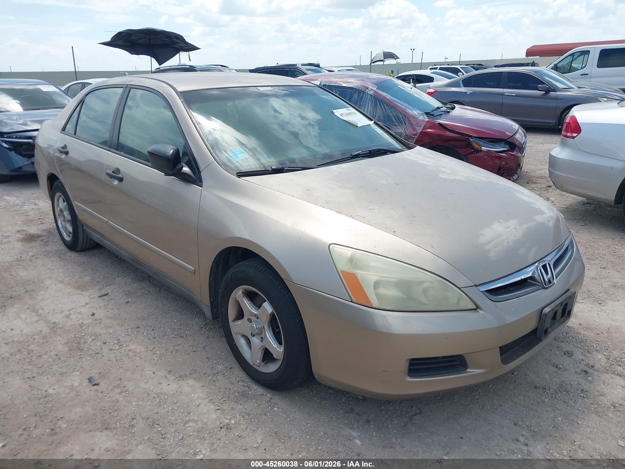 2006 Honda Accord 2.4 Vp Gold vin: 1HGCM561X6A032070