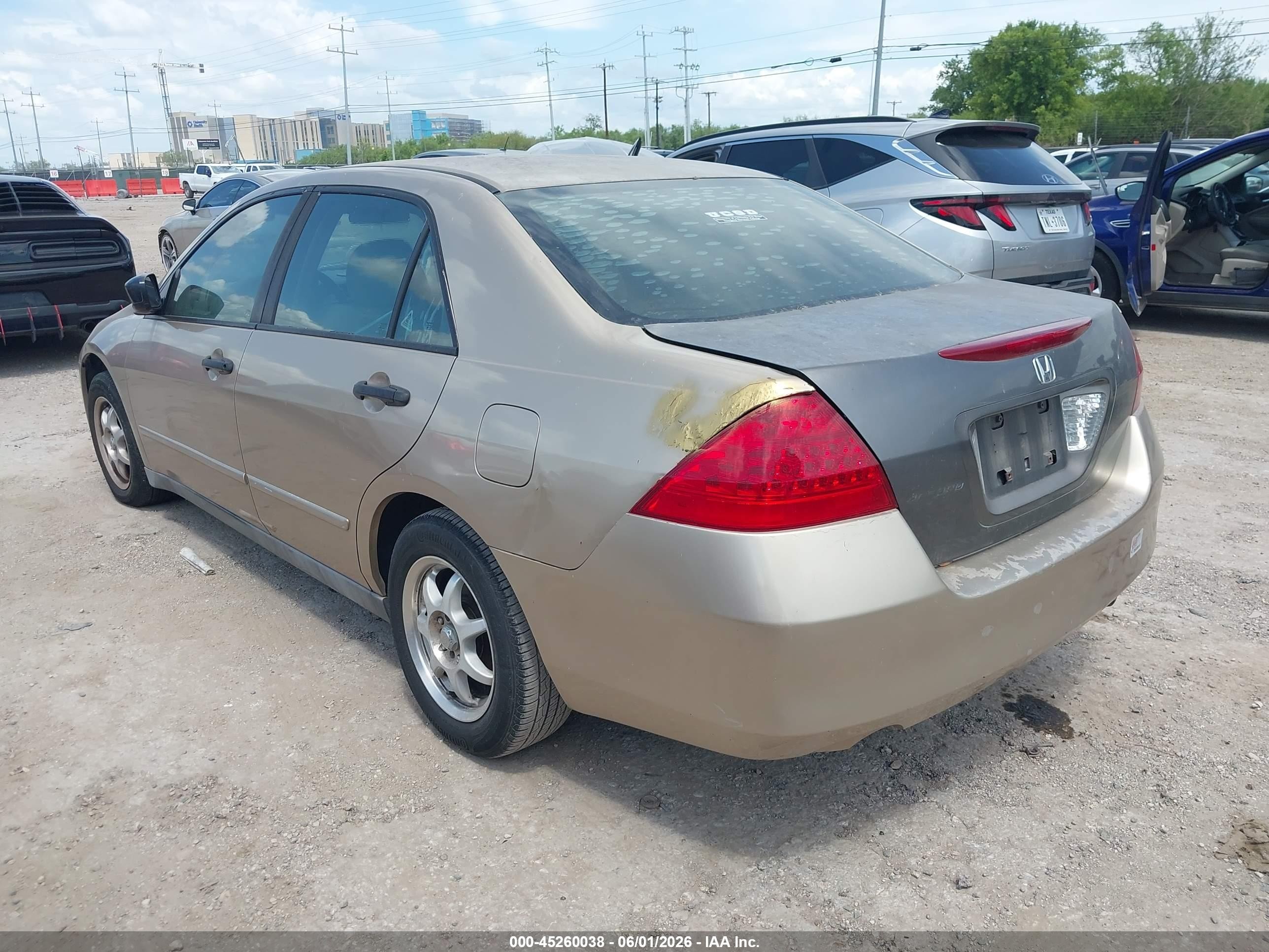 2006 Honda Accord 2.4 Vp Gold vin: 1HGCM561X6A032070