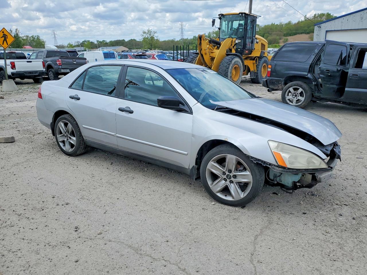 2006 Honda Accord Value Silver vin: 1HGCM561X6A047006