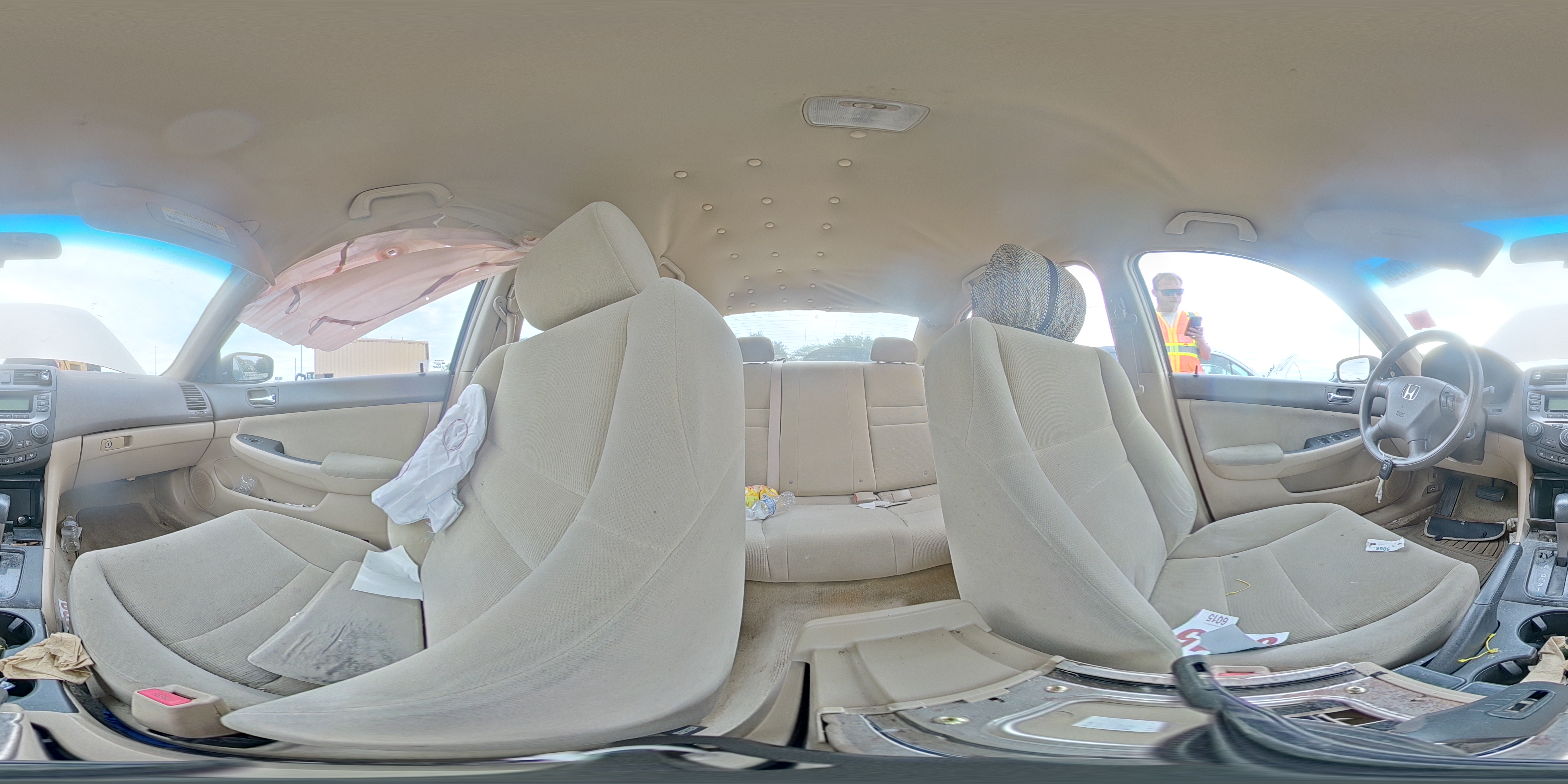 2006 Honda Accord Value Beige vin: 1HGCM561X6A053937