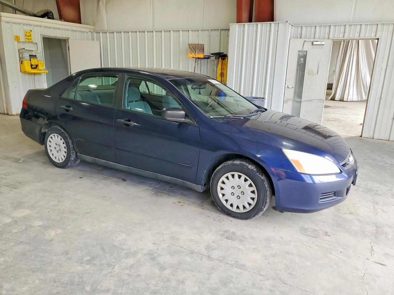 2006 Honda Accord Value Blue vin: 1HGCM561X6A072729
