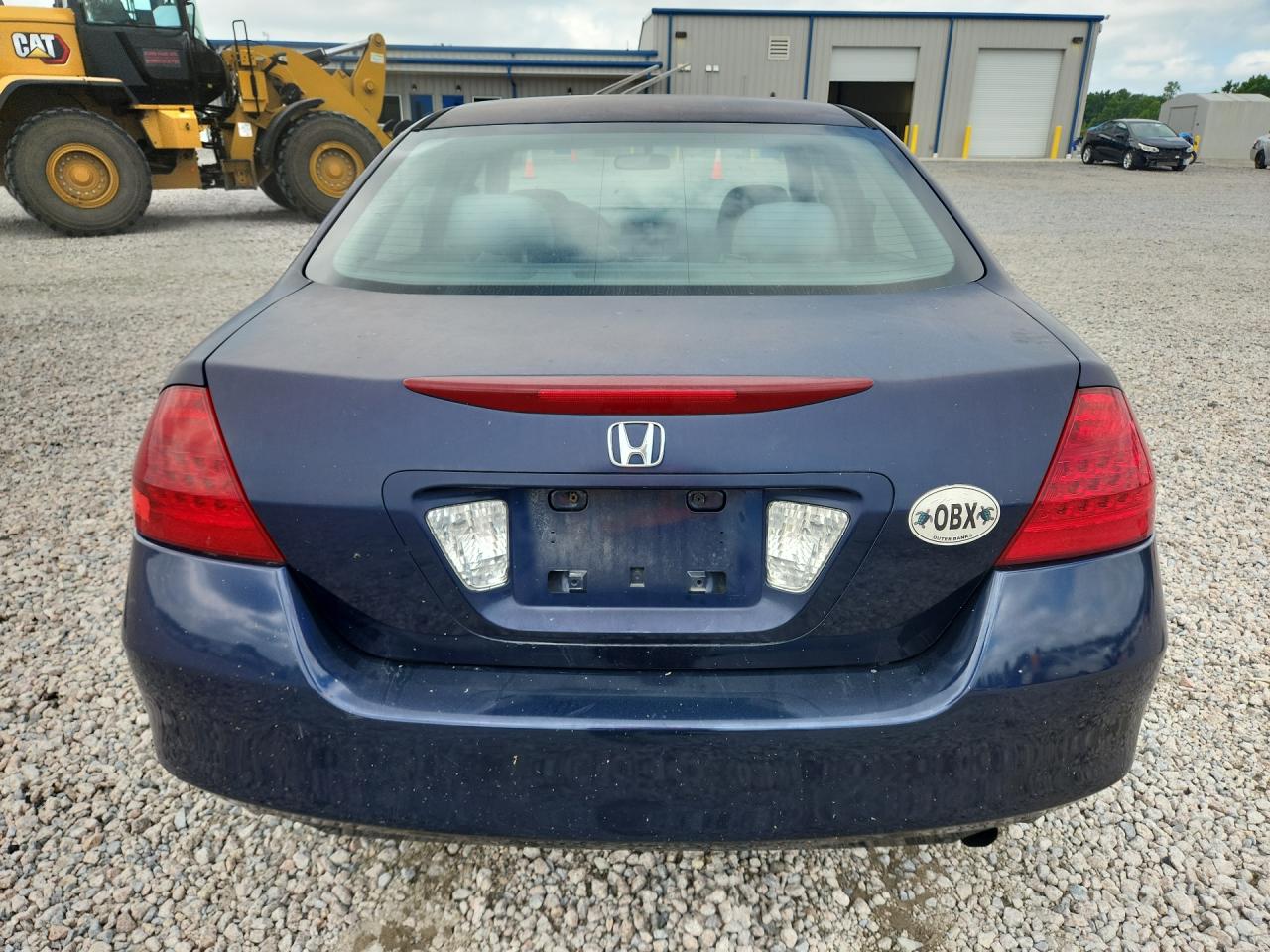 2007 Honda Accord Value Синий vin: 1HGCM561X7A072926