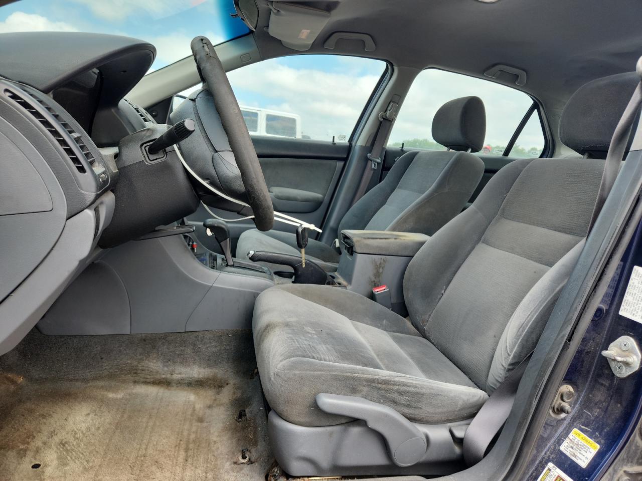 2007 Honda Accord Value Синий vin: 1HGCM561X7A072926
