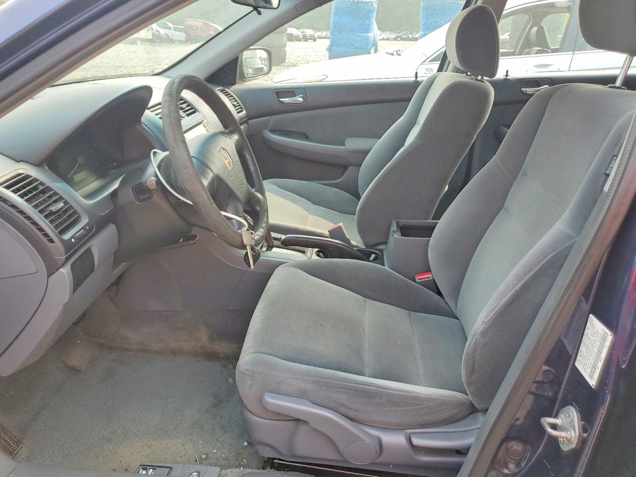 2007 Honda Accord Value Blue vin: 1HGCM561X7A105133
