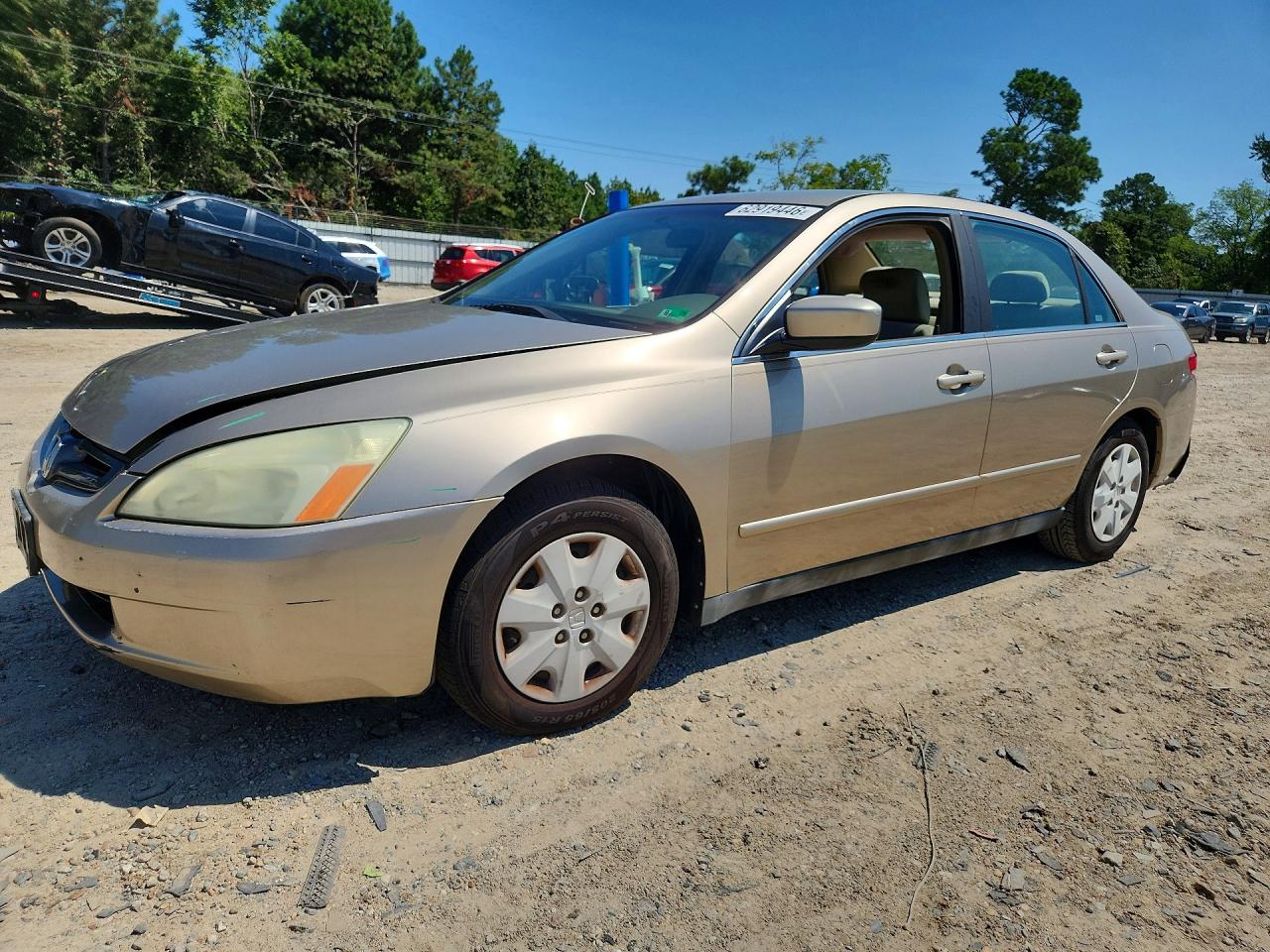 2003 Honda Accord Lx Gold vin: 1HGCM56303A077354