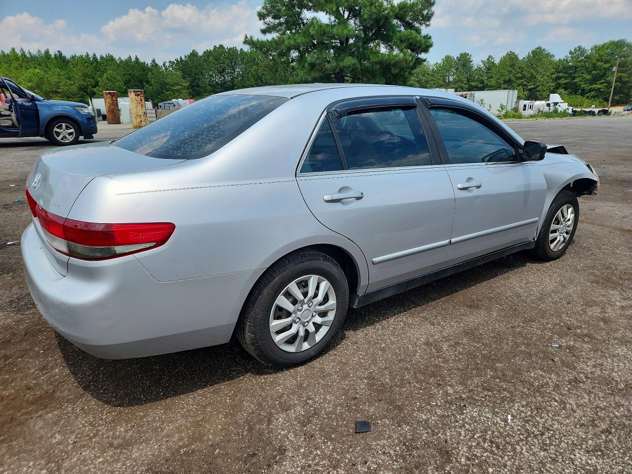 2003 Honda Accord Lx Silver vin: 1HGCM56303A110613