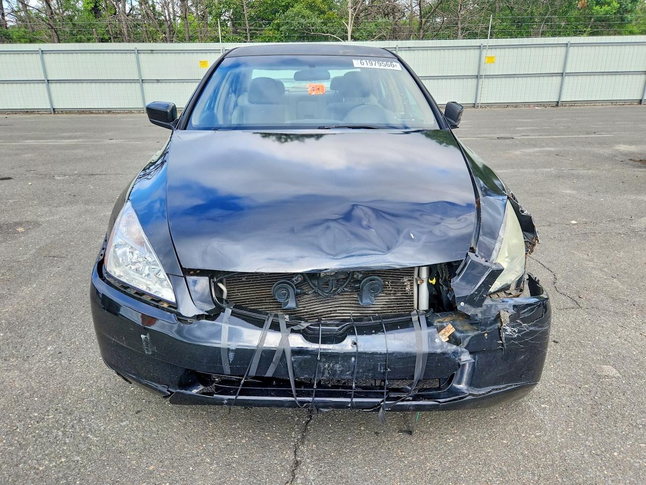 2003 Honda Accord Lx Black vin: 1HGCM56303A147189