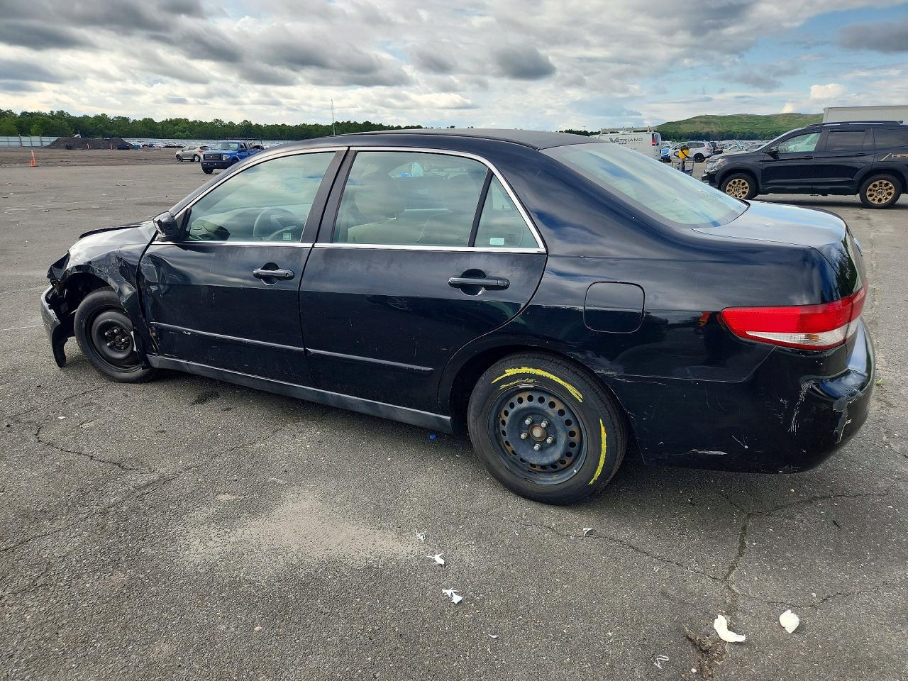 2003 Honda Accord Lx Black vin: 1HGCM56303A147189
