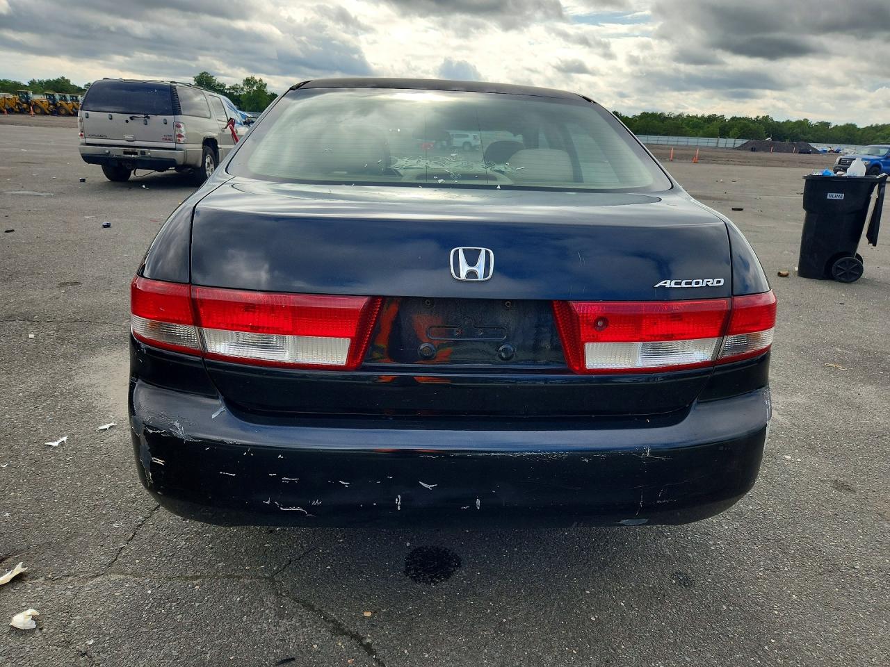 2003 Honda Accord Lx Black vin: 1HGCM56303A147189