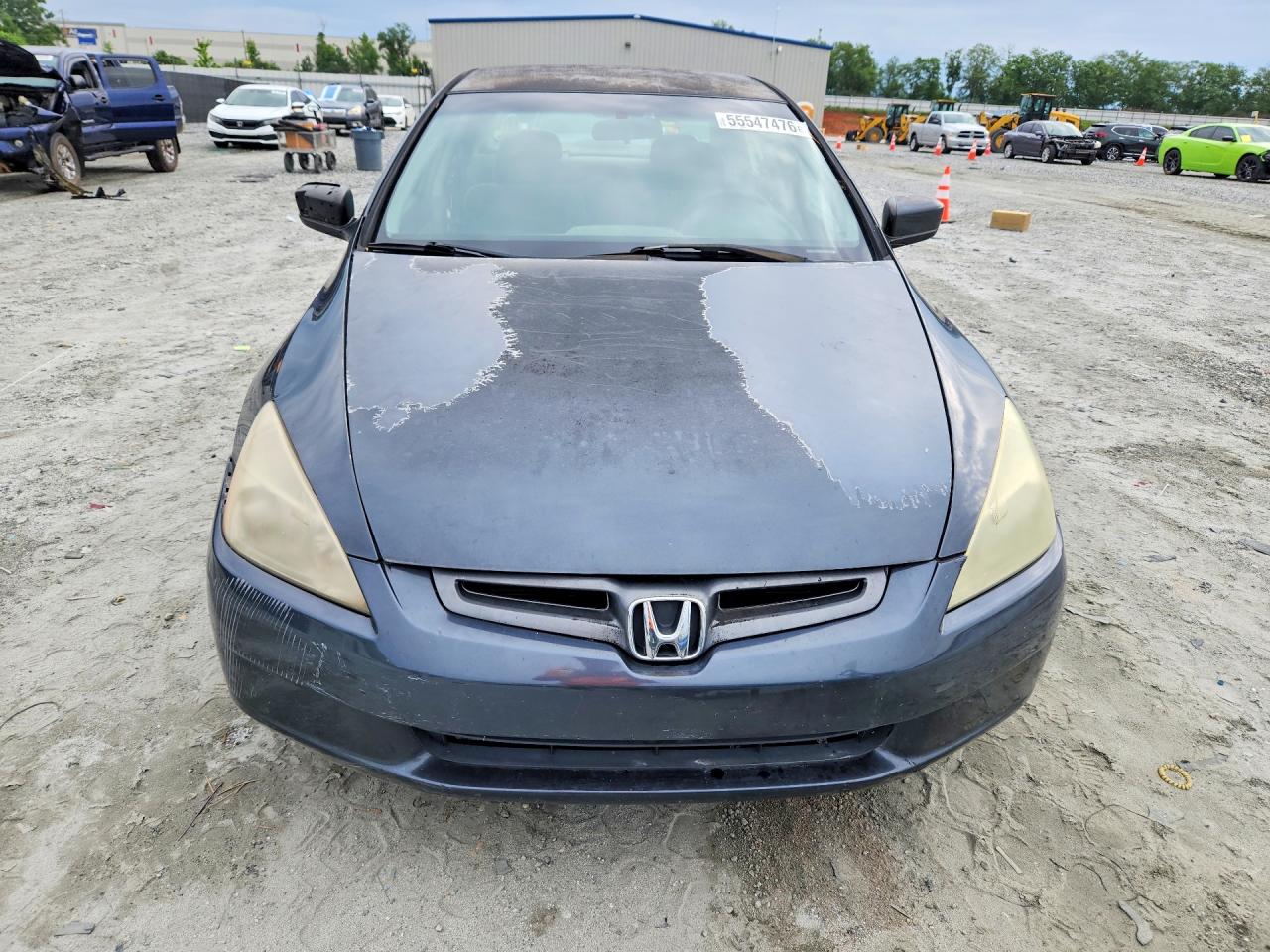 2004 Honda Accord Lx Синий vin: 1HGCM56304A020668