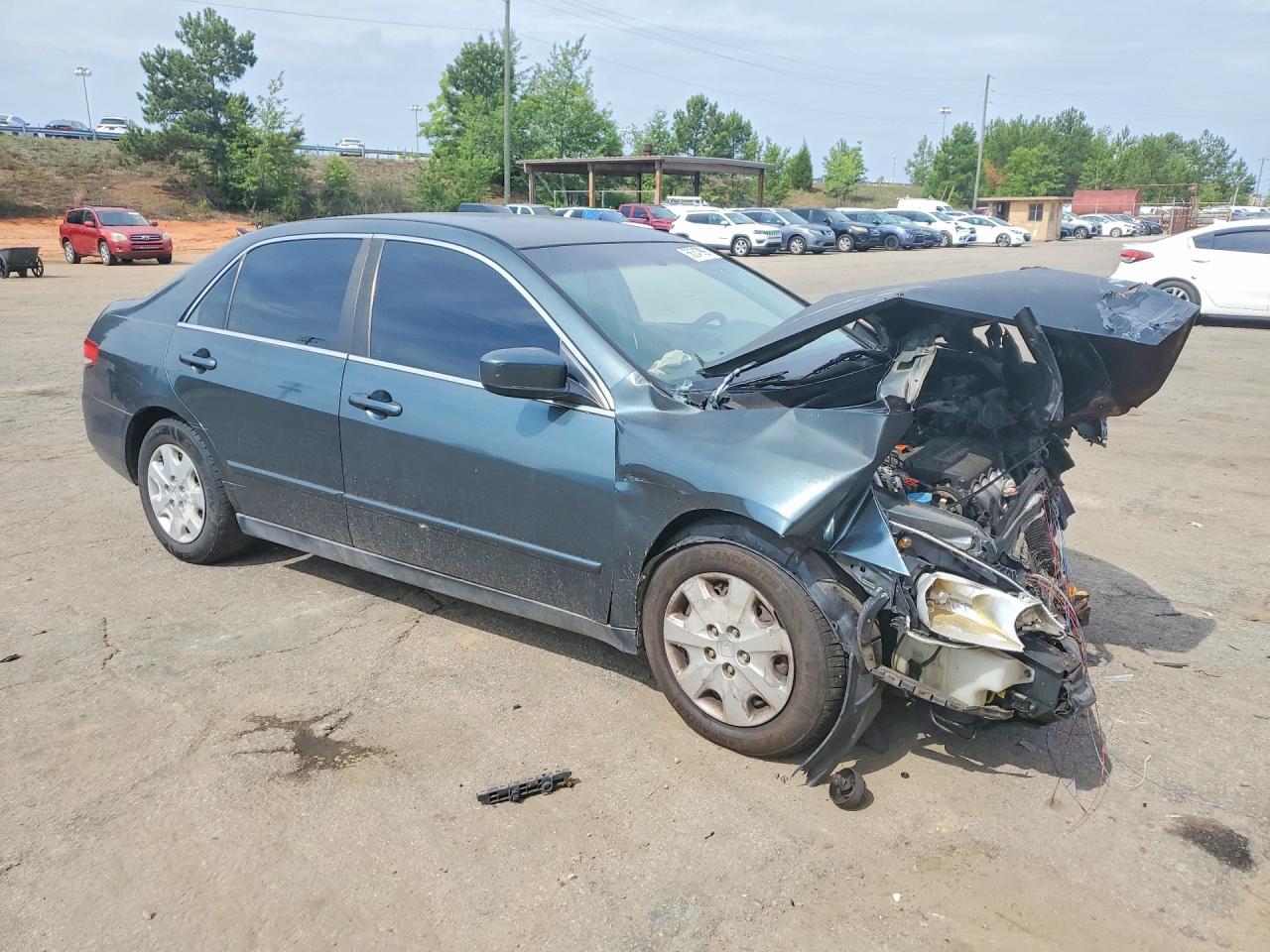 2004 Honda Accord Lx Green vin: 1HGCM56304A053914