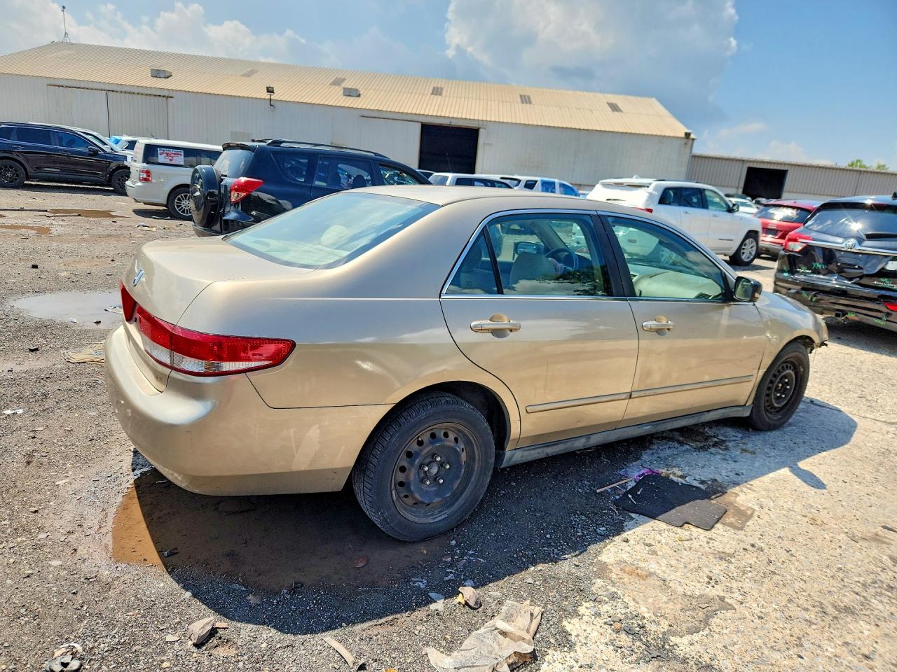 2004 Honda Accord Lx Tan vin: 1HGCM56304A102058