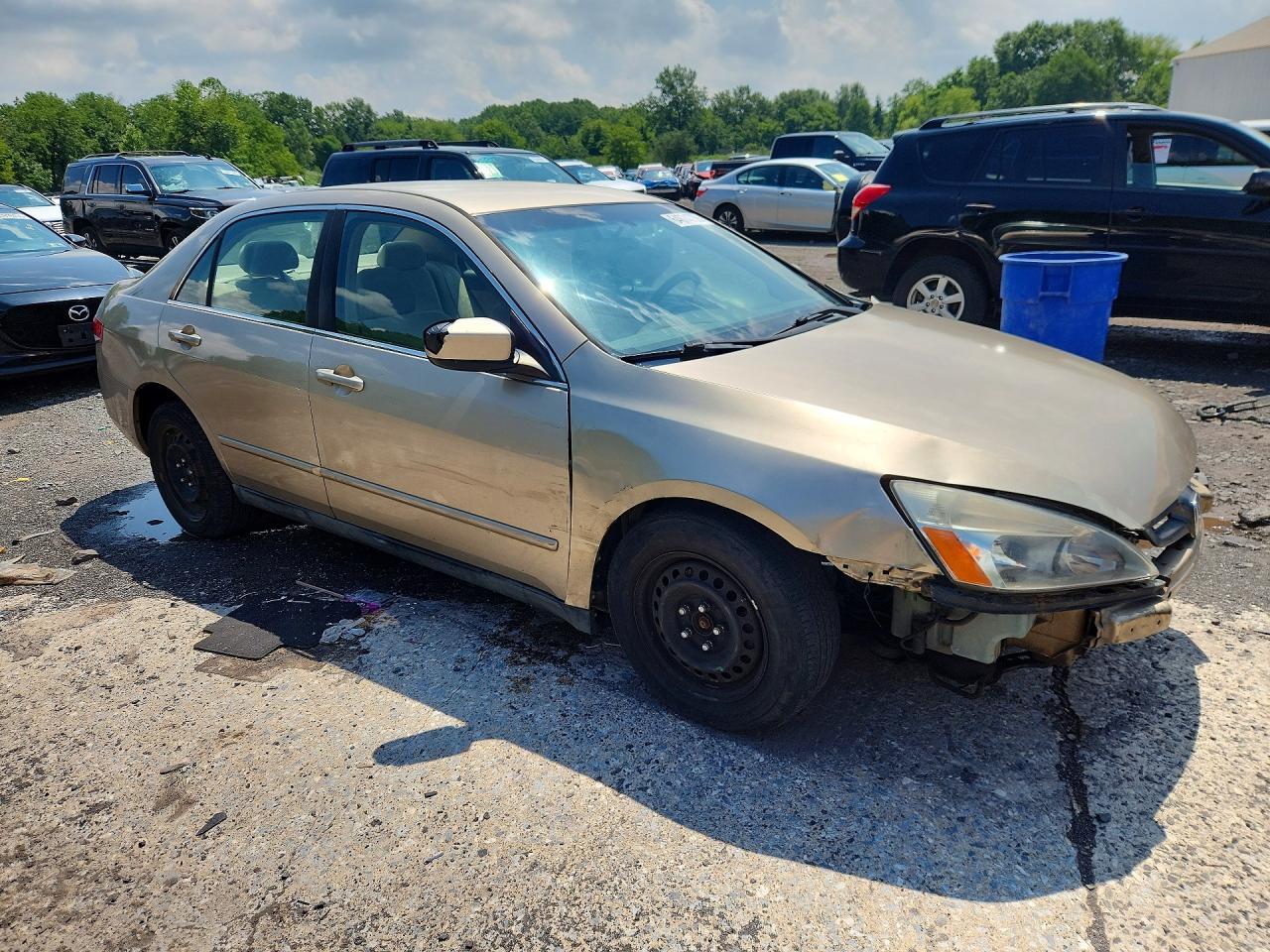 2004 Honda Accord Lx Tan vin: 1HGCM56304A102058