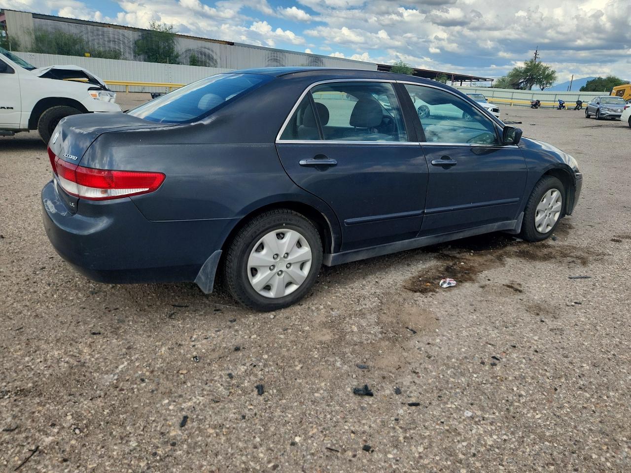 2004 Honda Accord Lx Gray vin: 1HGCM56304A139563