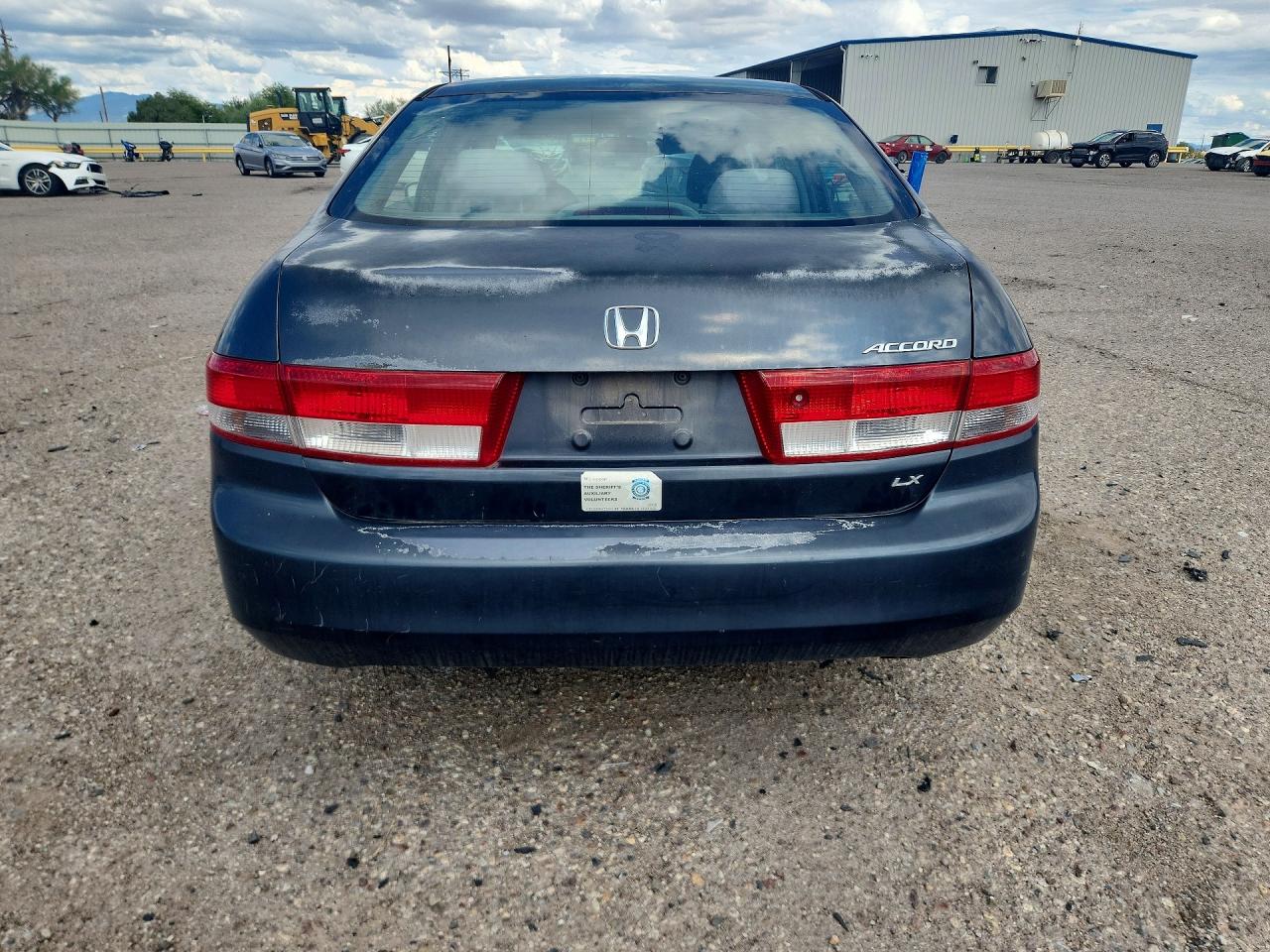 2004 Honda Accord Lx Gray vin: 1HGCM56304A139563