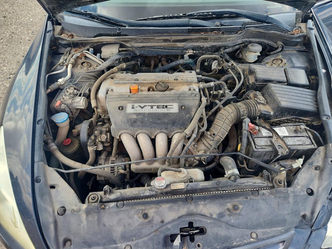 2004 Honda Accord Lx Gray vin: 1HGCM56304A139563