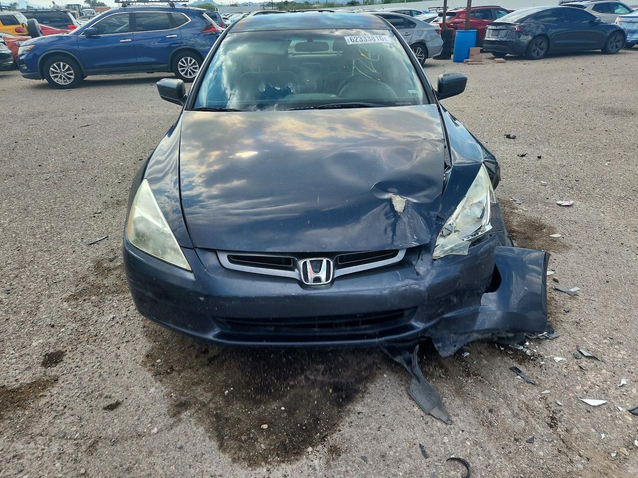2004 Honda Accord Lx Gray vin: 1HGCM56304A139563