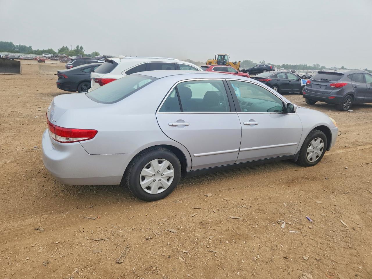 2004 Honda Accord Lx Silver vin: 1HGCM56304A142351