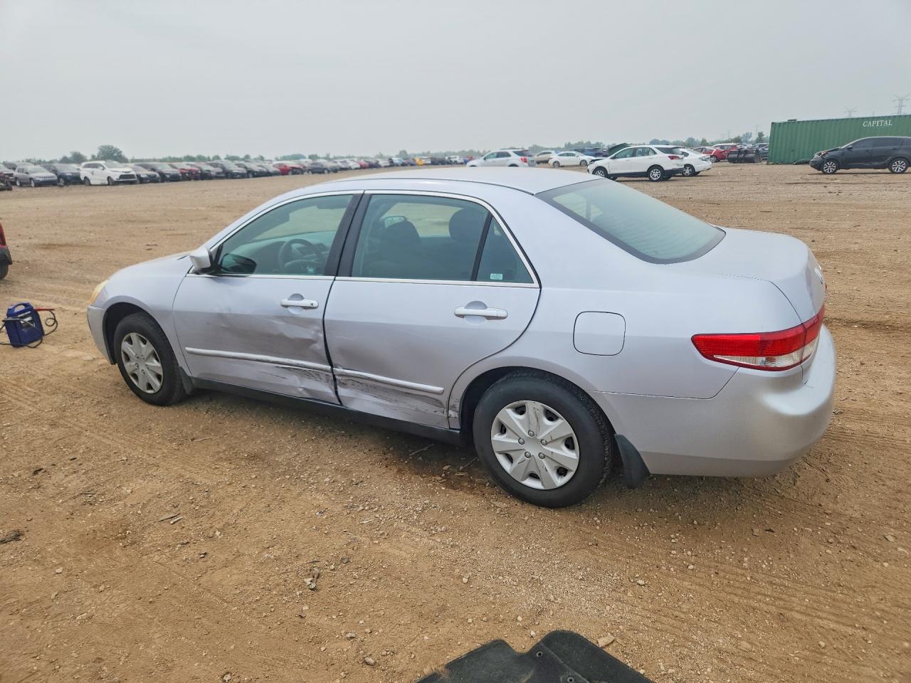 2004 Honda Accord Lx Silver vin: 1HGCM56304A142351