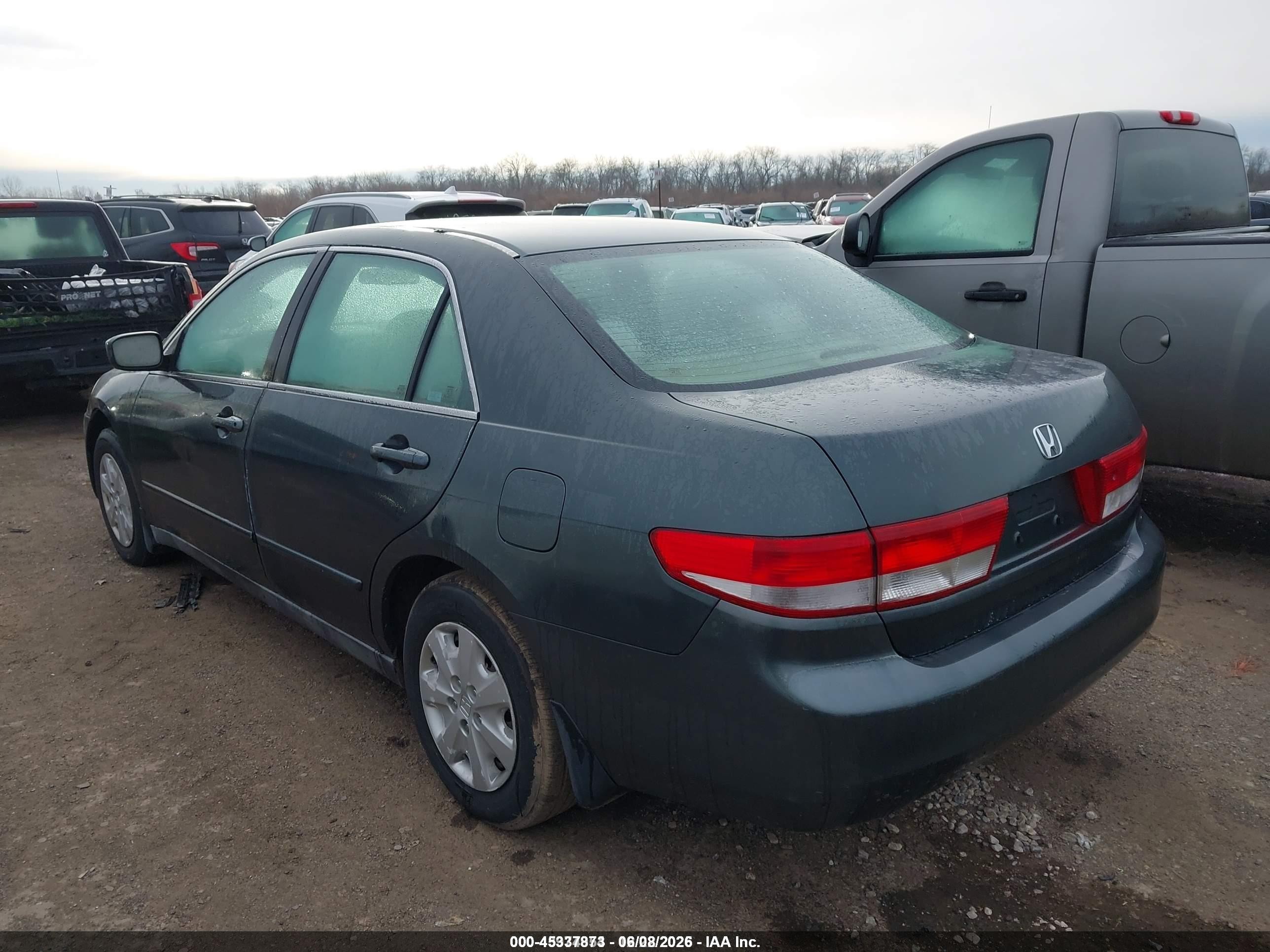 2004 Honda Accord 2.4 Lx Green vin: 1HGCM56304A152412