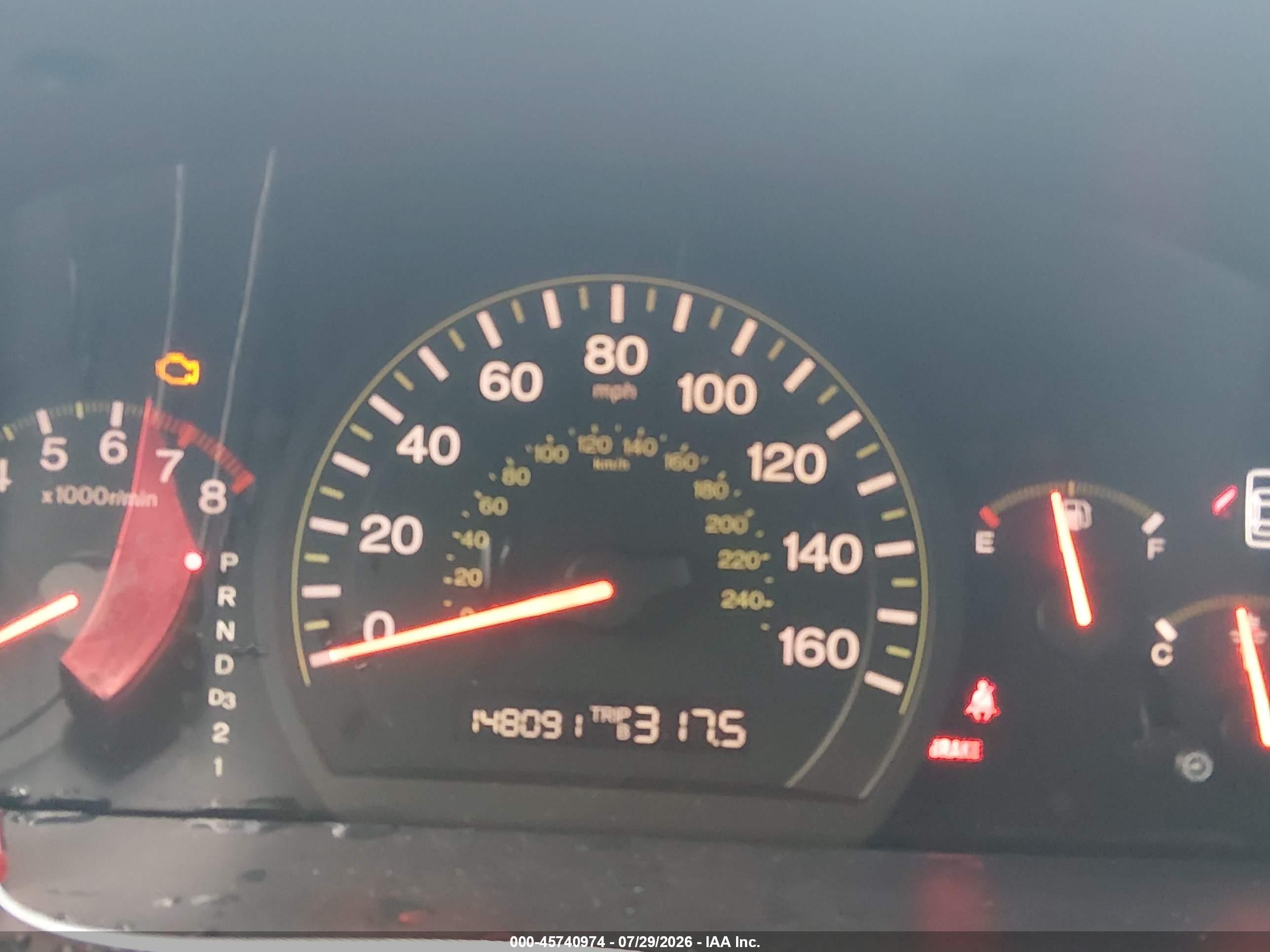2004 Honda Accord 2.4 Lx Blue vin: 1HGCM56304A170991