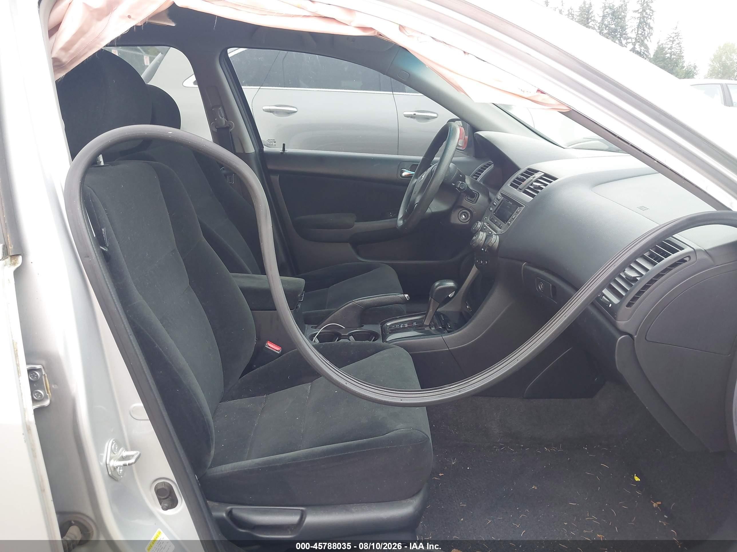 2006 Honda Accord 2.4 Se Silver vin: 1HGCM56306A018941