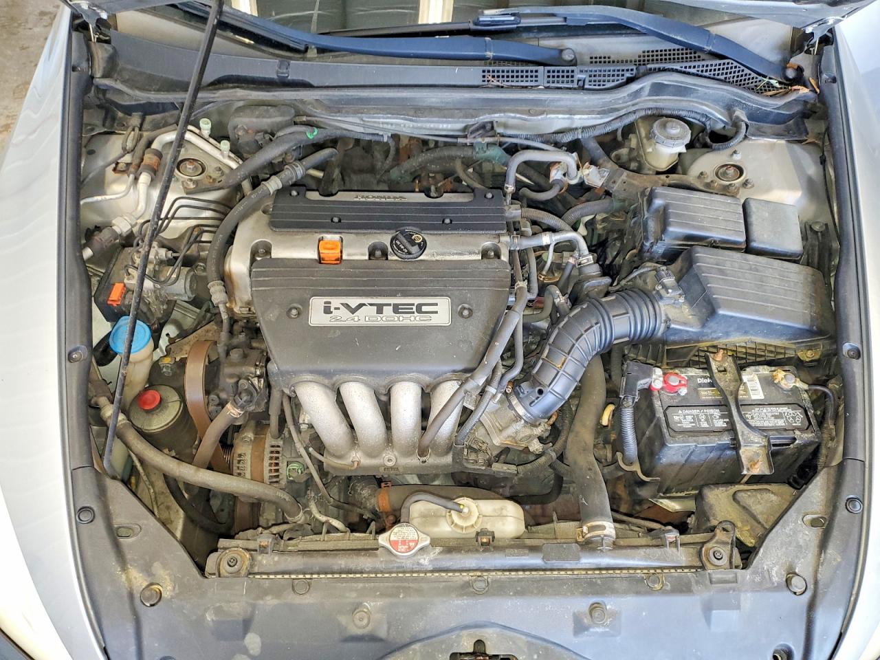2007 Honda Accord Se Silver vin: 1HGCM56307A091356