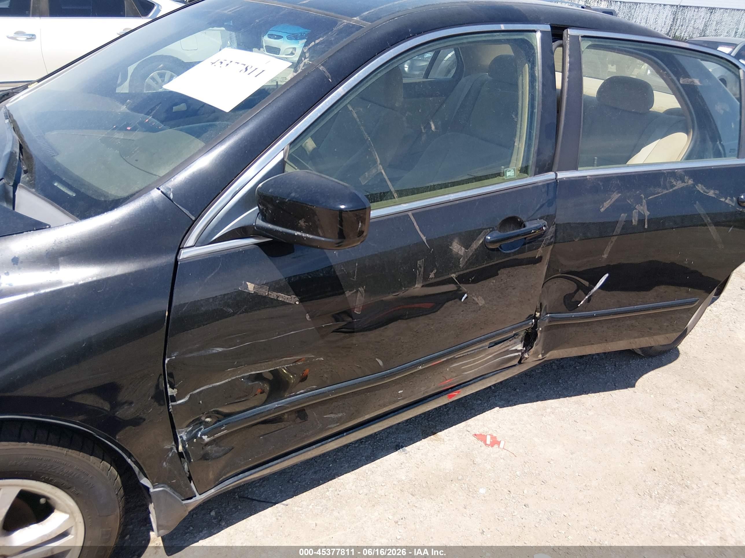 2007 Honda Accord 2.4 Se Black vin: 1HGCM56307A201421