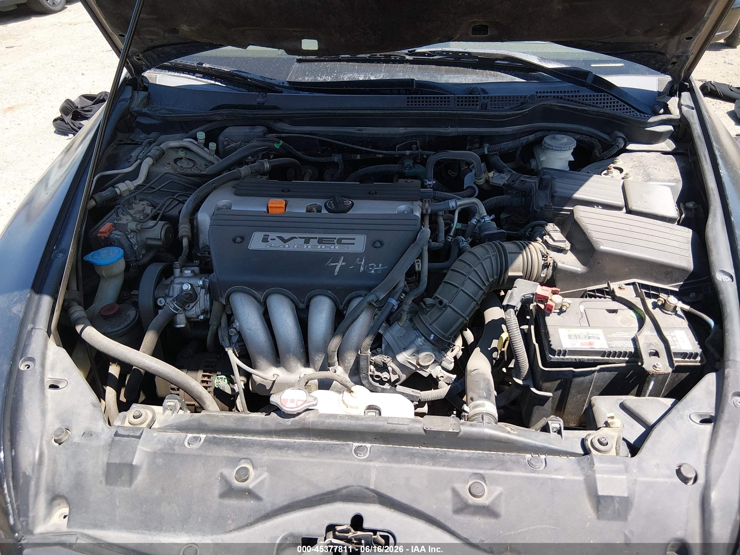 2007 Honda Accord 2.4 Se Black vin: 1HGCM56307A201421