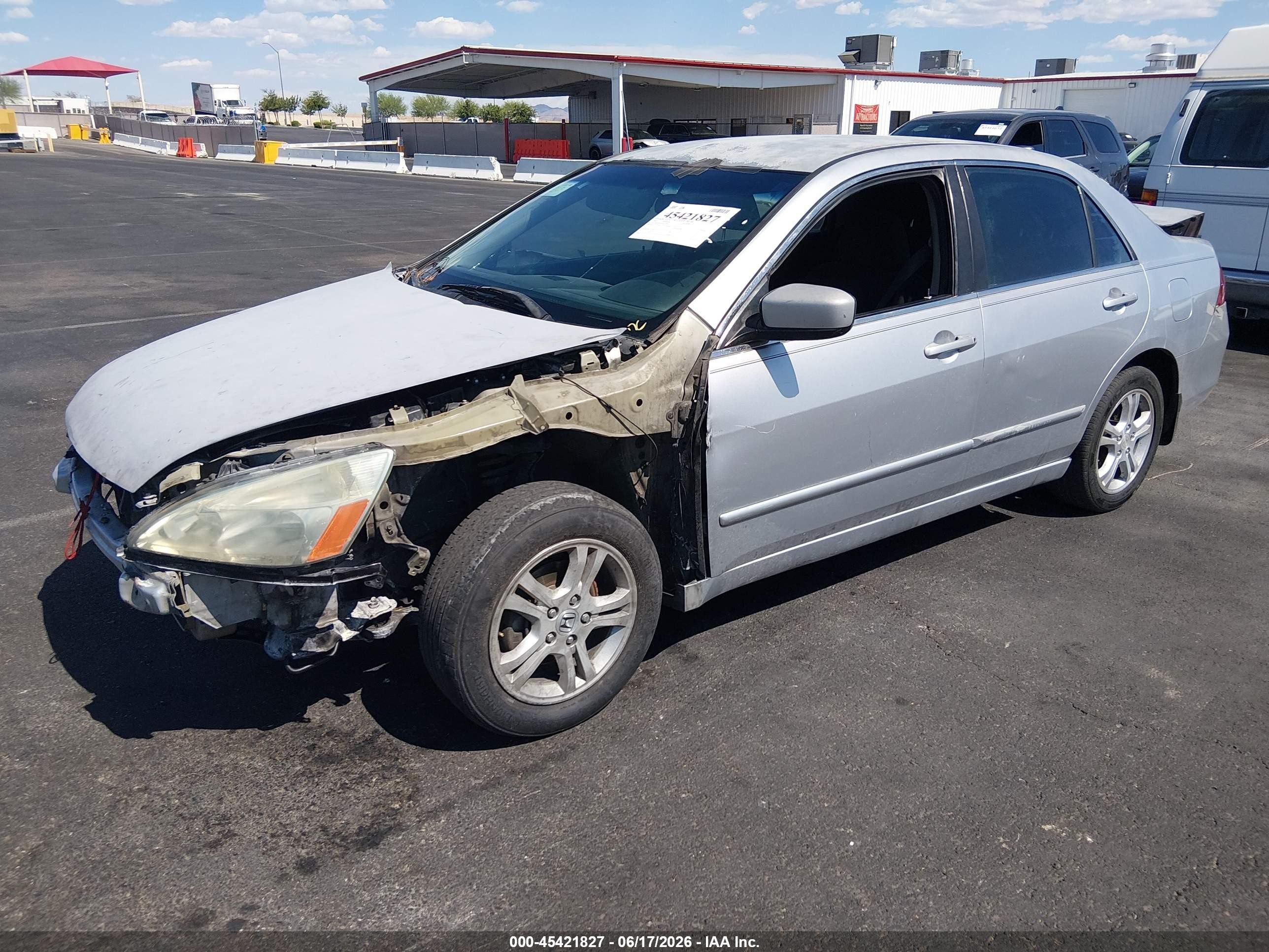 2007 Honda Accord 2.4 Se Gray vin: 1HGCM56307A229087