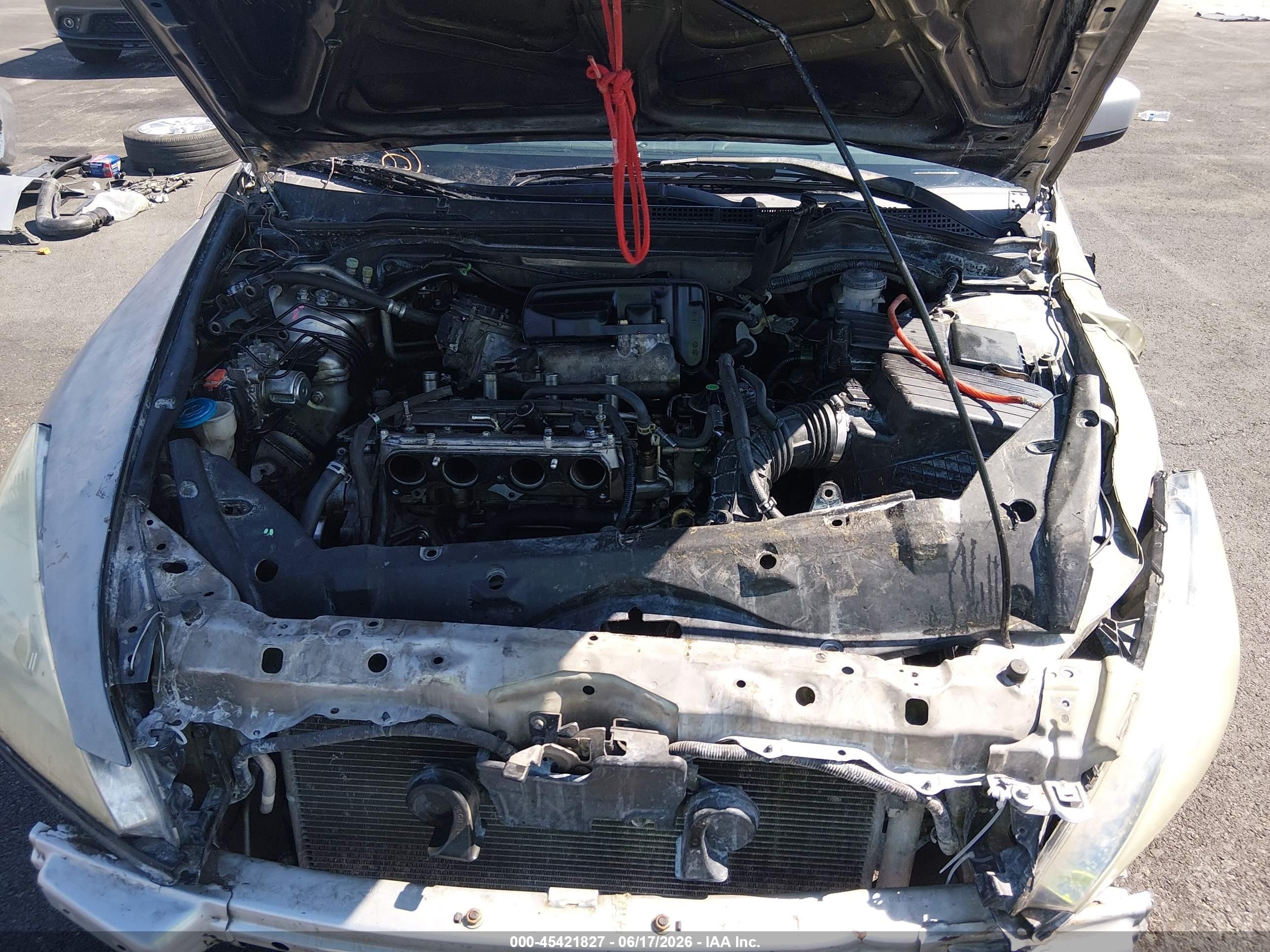 2007 Honda Accord 2.4 Se Gray vin: 1HGCM56307A229087
