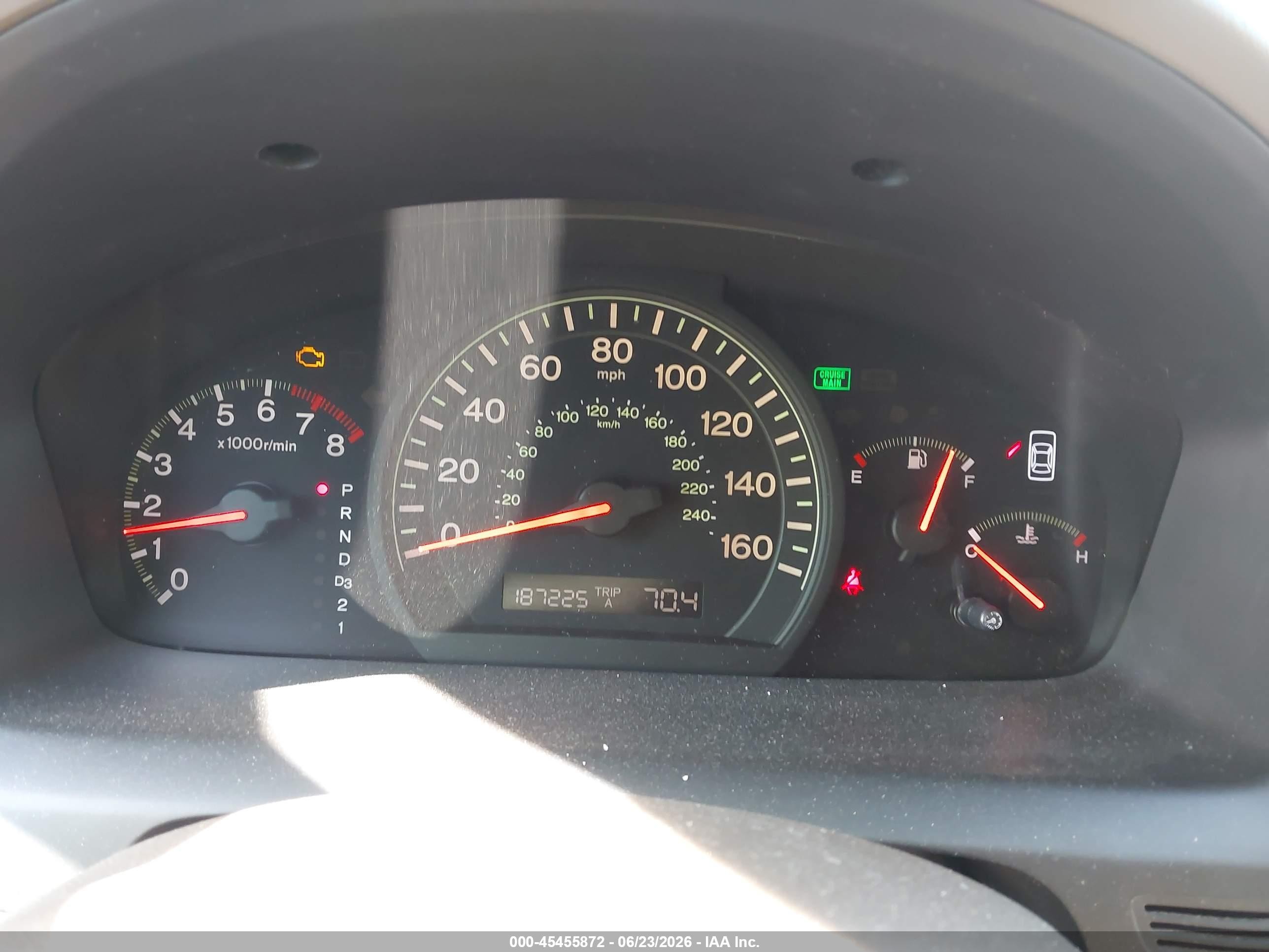 2003 Honda Accord Sdn Lx Cream vin: 1HGCM56313A012366