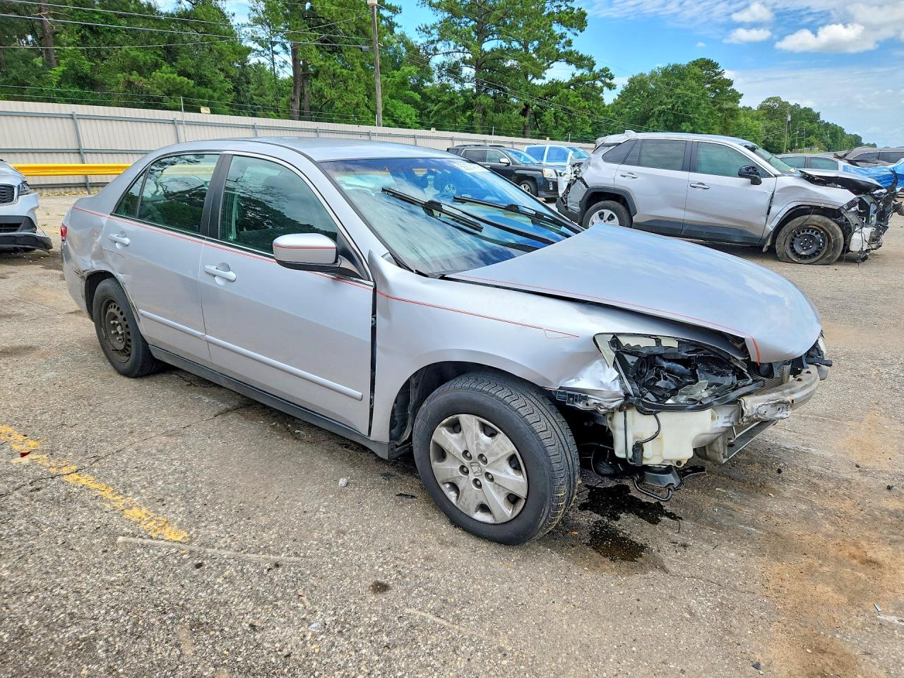 2003 Honda Accord Lx Серебряный vin: 1HGCM56313A025845