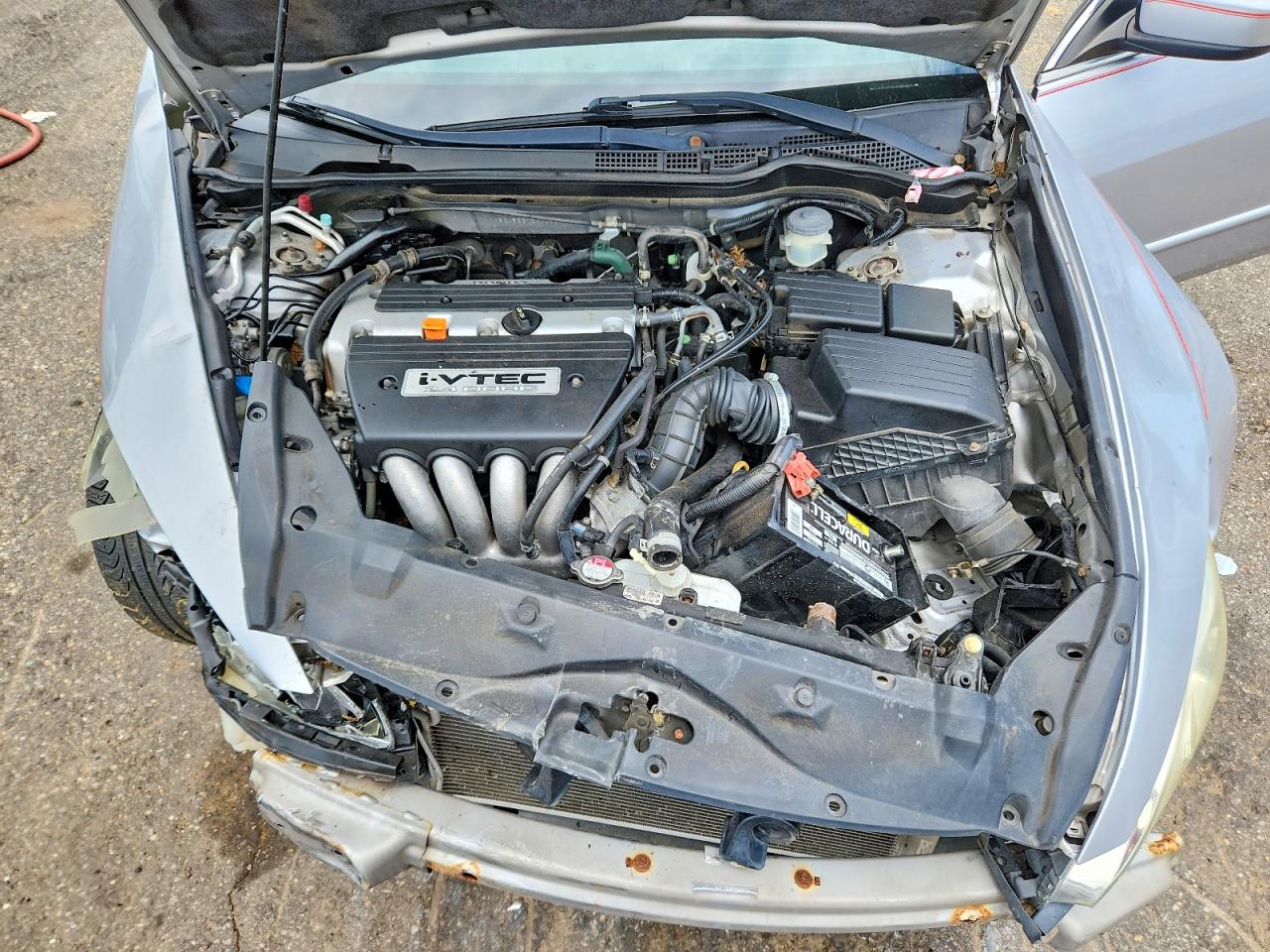 2003 Honda Accord Lx Серебряный vin: 1HGCM56313A025845