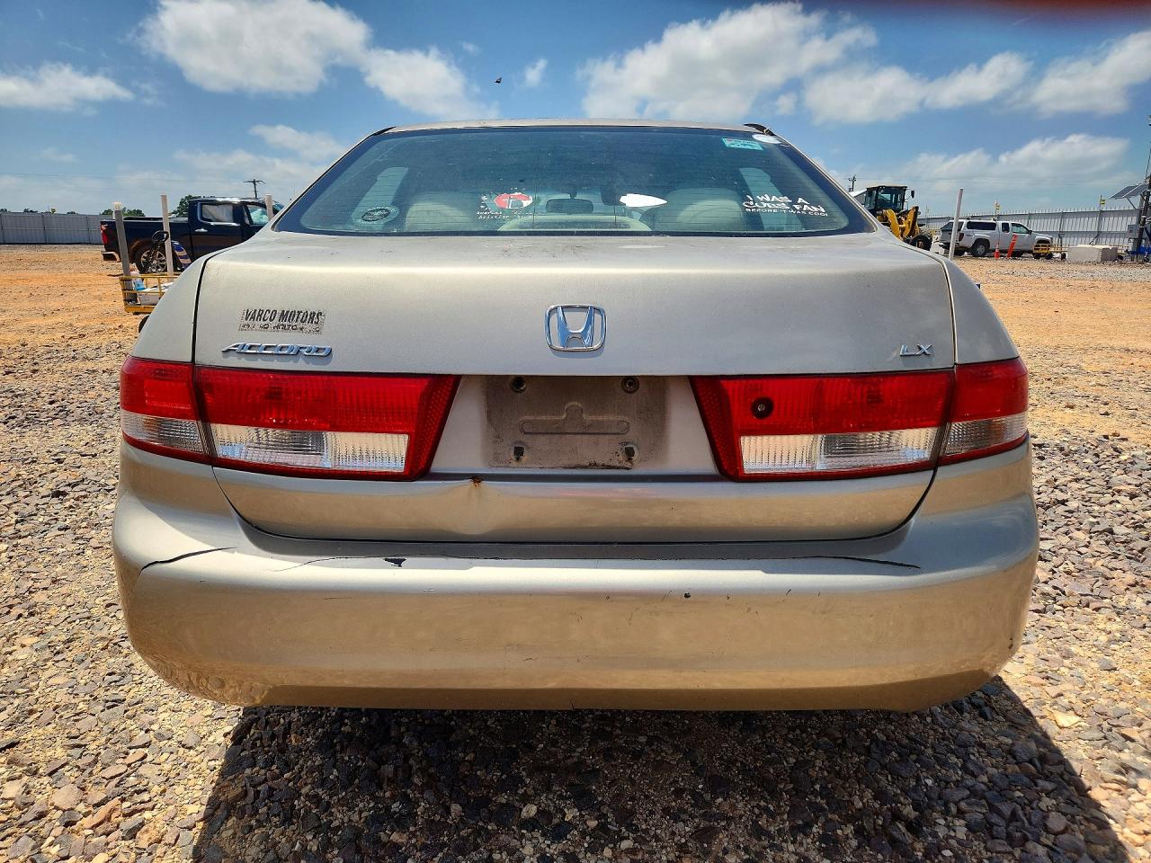 2003 Honda Accord Lx Gold vin: 1HGCM56313A056948