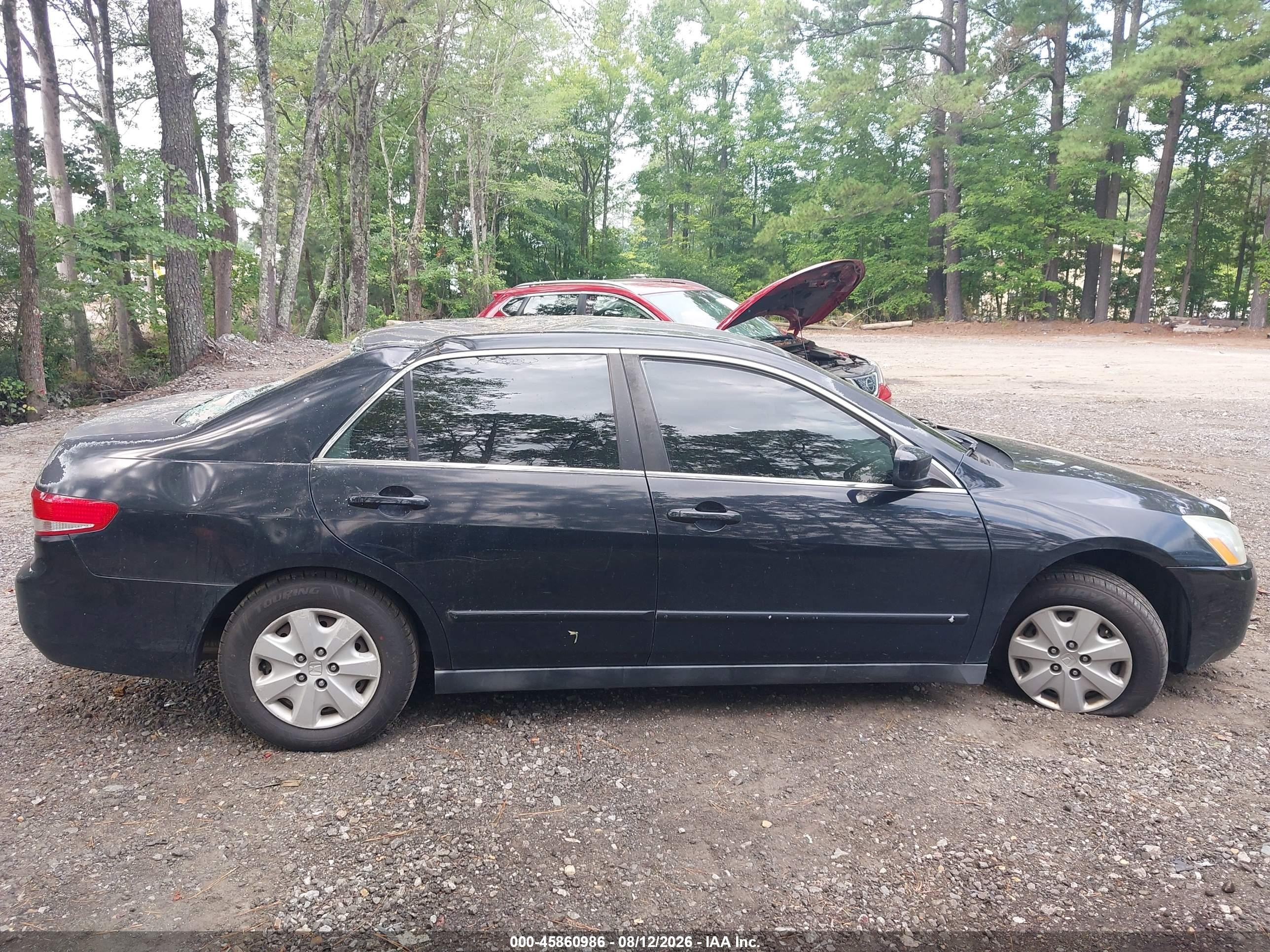 2003 Honda Accord 2.4 Lx Черный vin: 1HGCM56313A140123