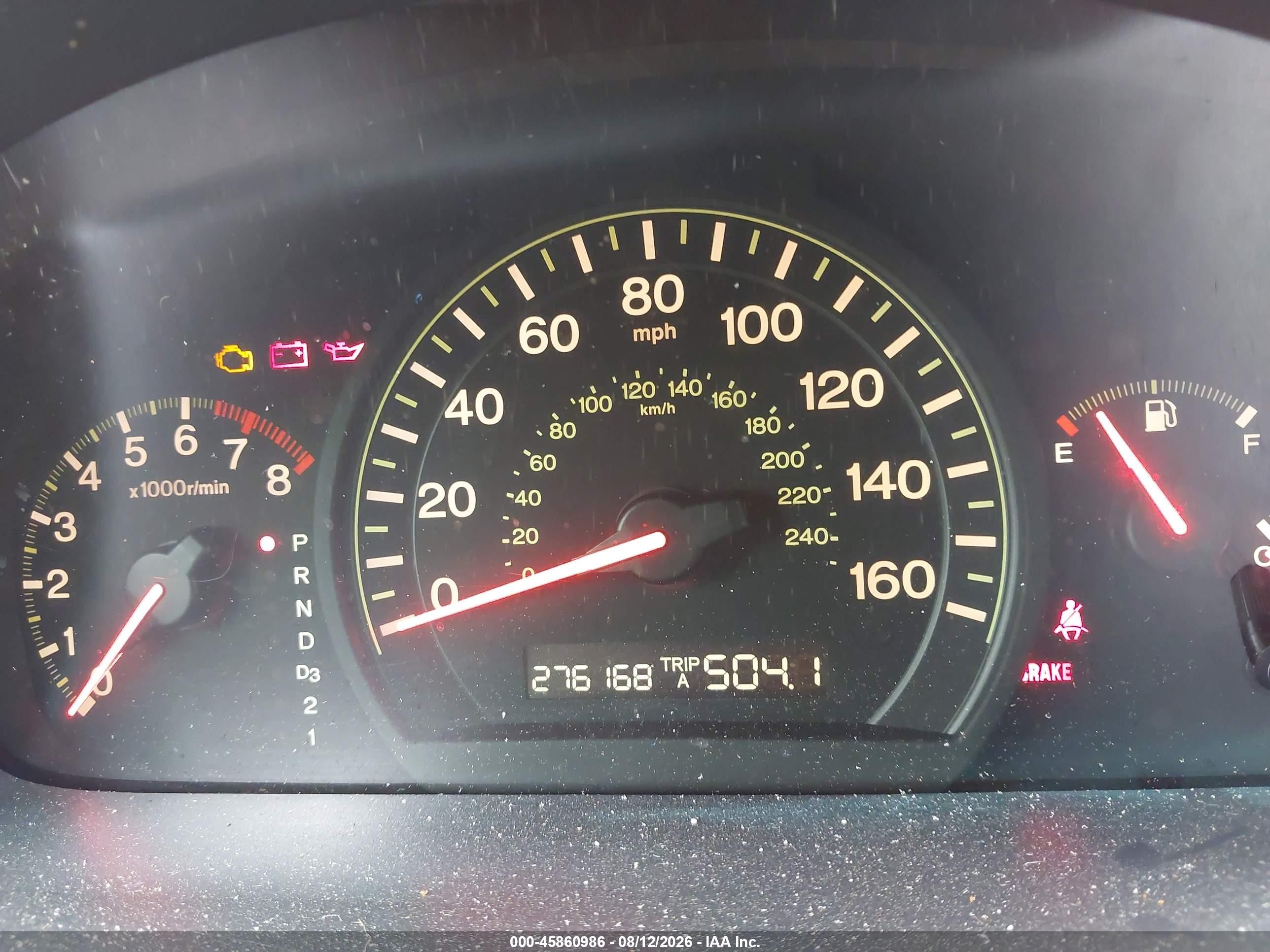 2003 Honda Accord 2.4 Lx Черный vin: 1HGCM56313A140123