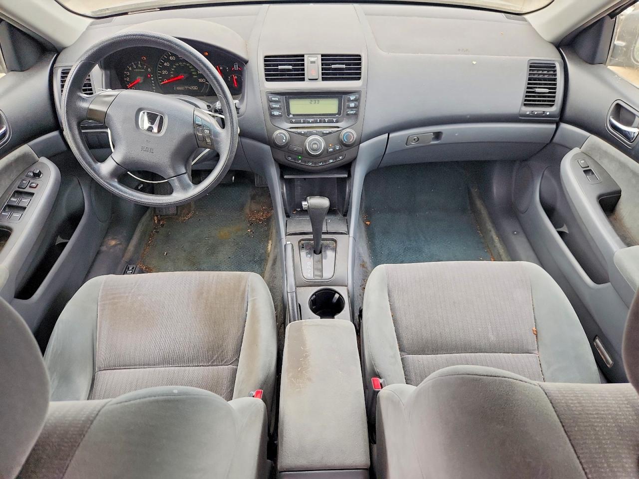 2004 Honda Accord Lx Gray vin: 1HGCM56314A025958