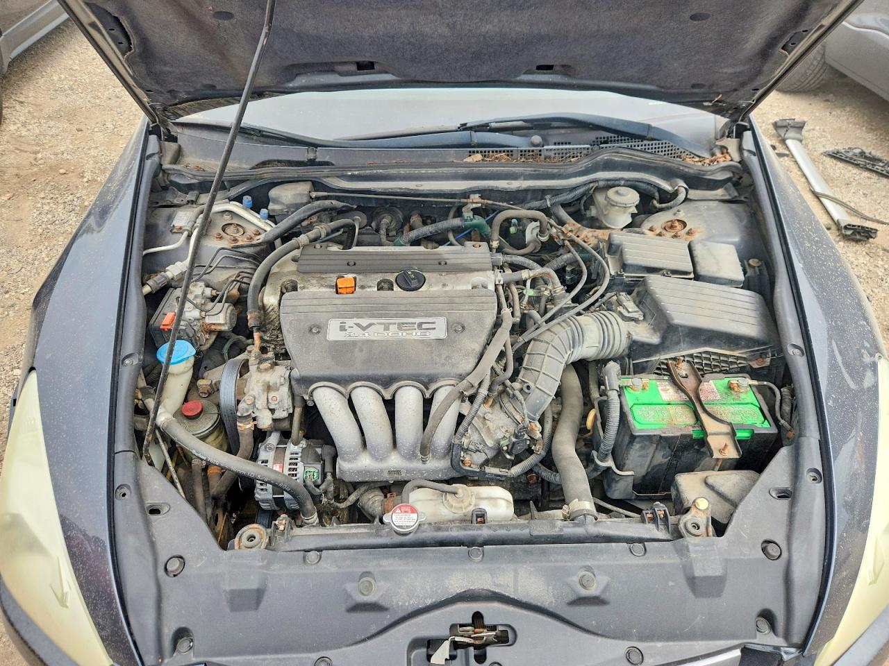 2004 Honda Accord Lx Gray vin: 1HGCM56314A025958