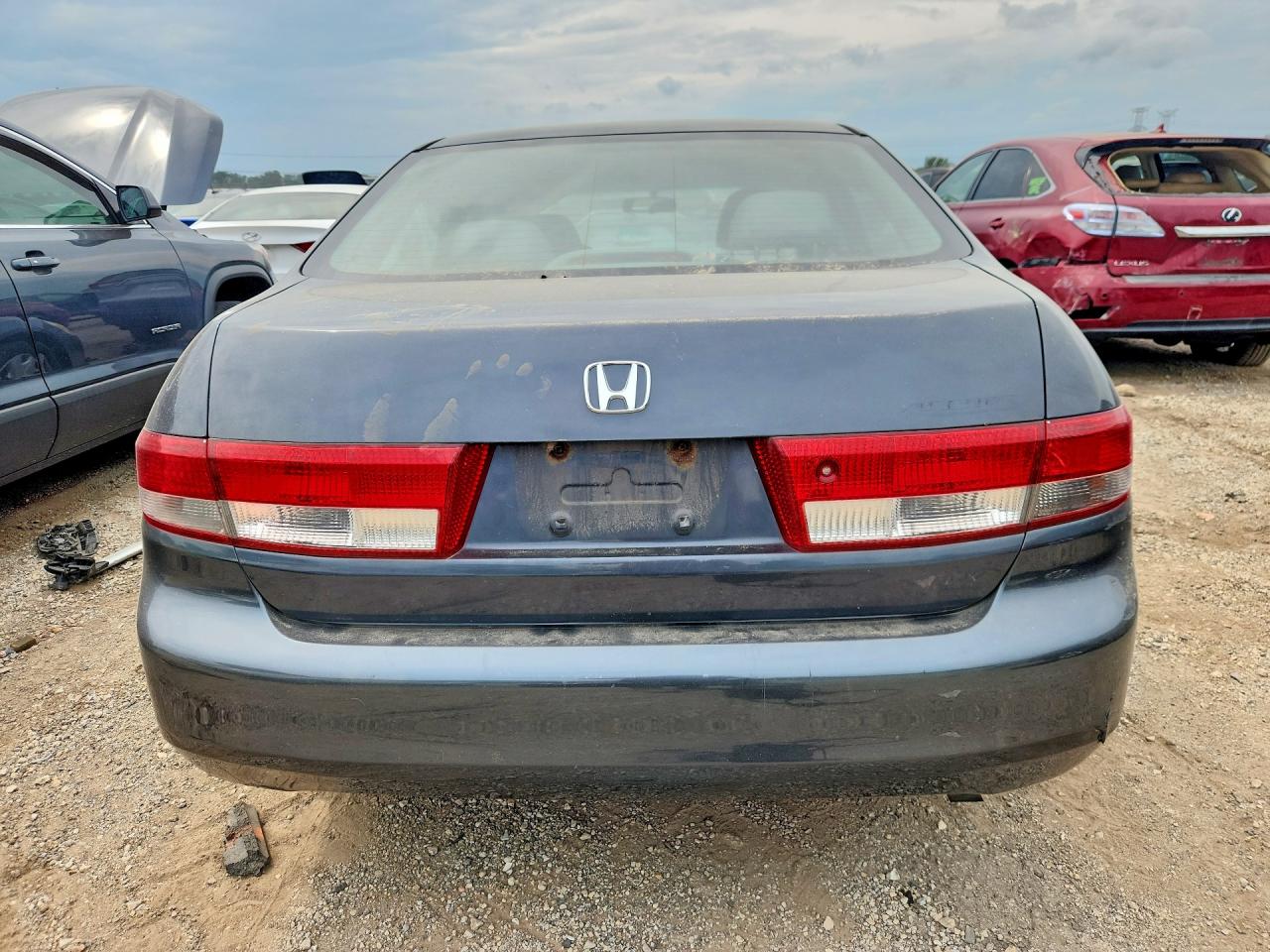 2004 Honda Accord Lx Gray vin: 1HGCM56314A025958