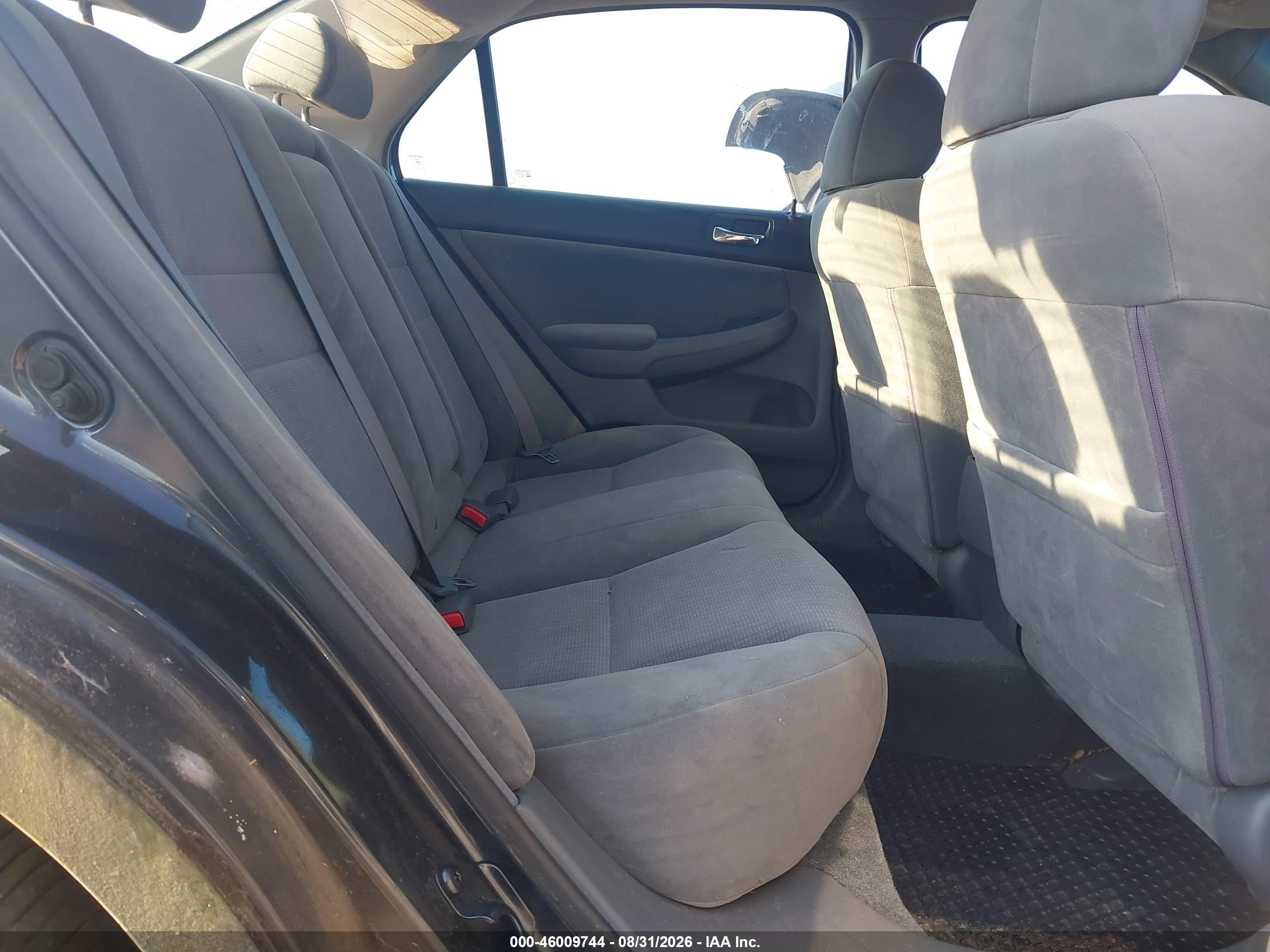 2004 Honda Accord 2.4 Lx Черный vin: 1HGCM56314A077946