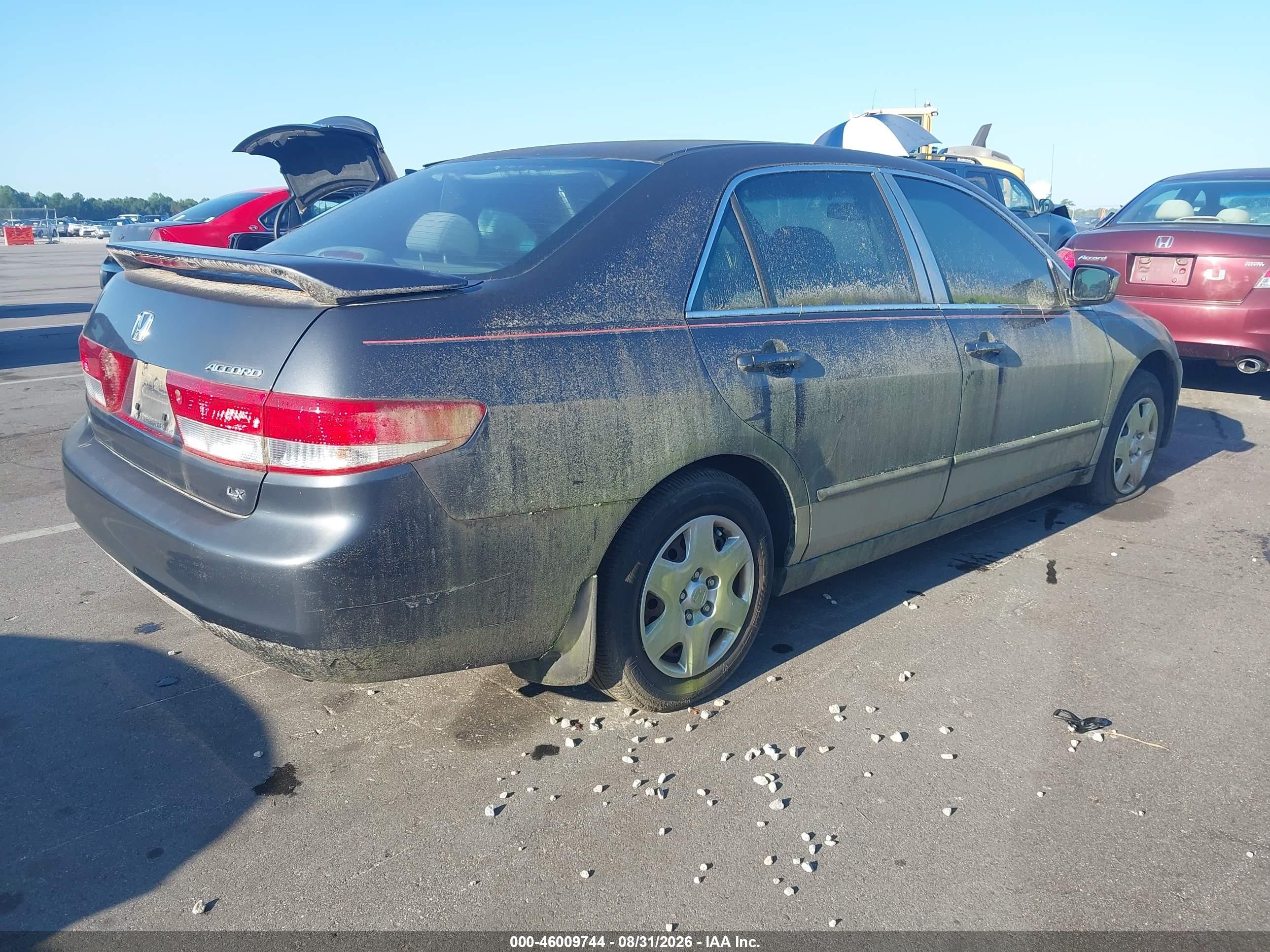 2004 Honda Accord 2.4 Lx Черный vin: 1HGCM56314A077946
