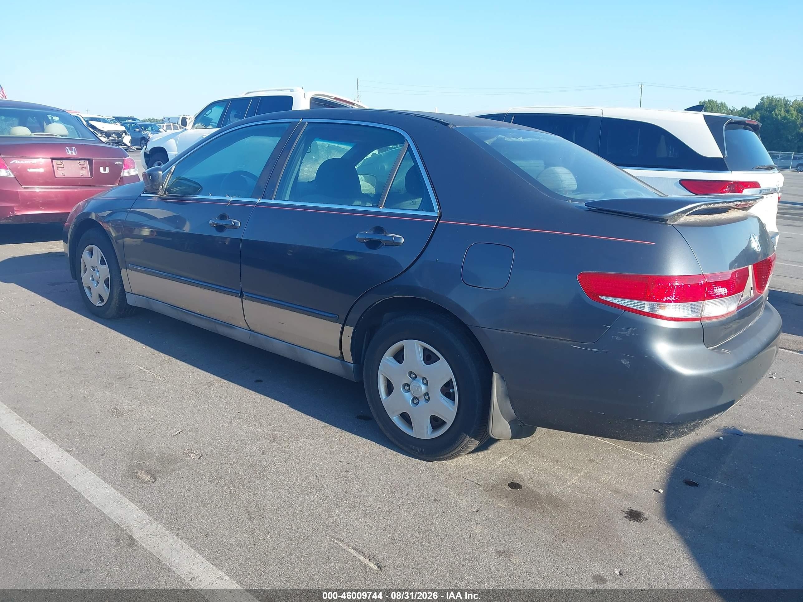 2004 Honda Accord 2.4 Lx Черный vin: 1HGCM56314A077946
