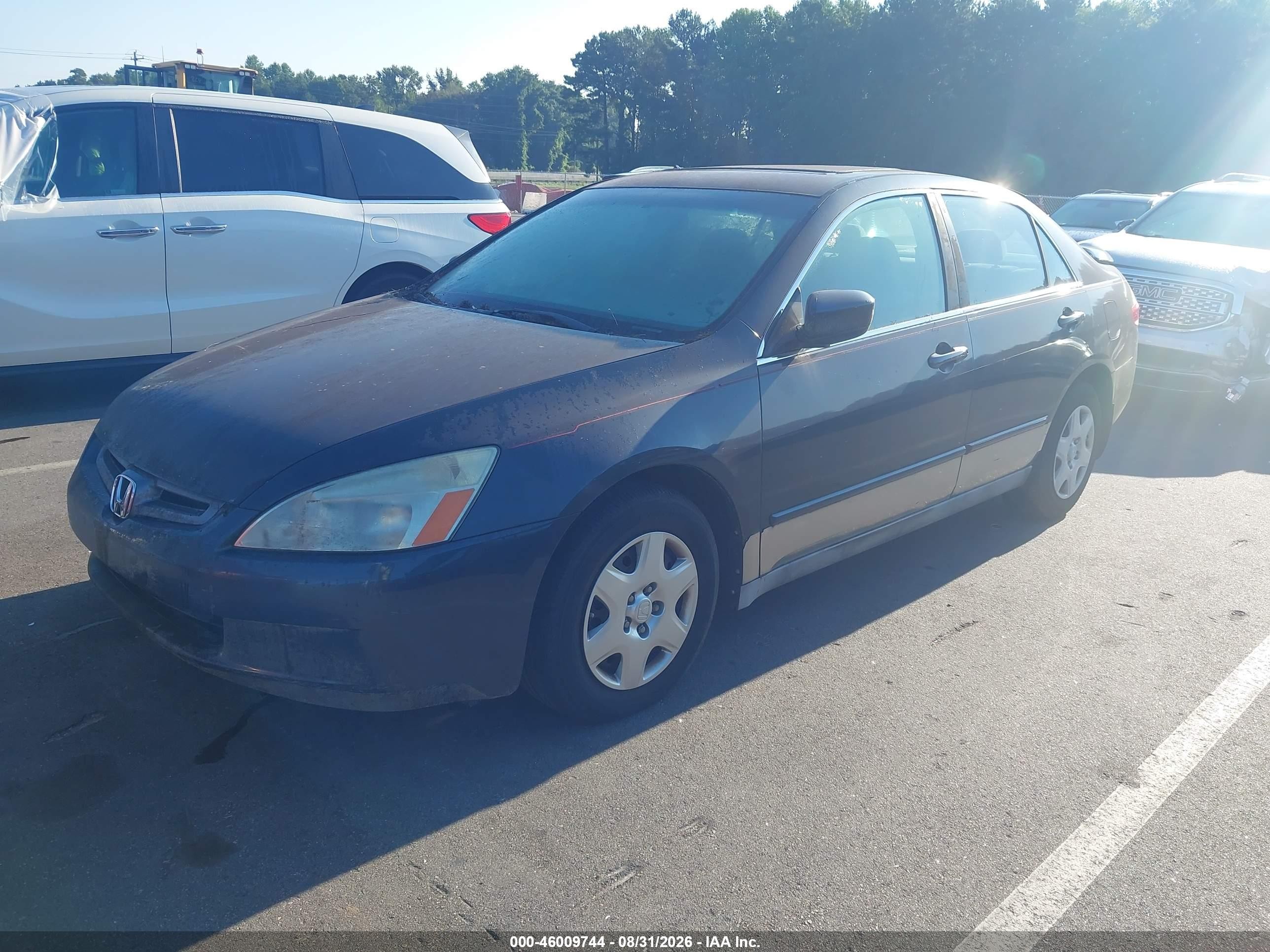 2004 Honda Accord 2.4 Lx Черный vin: 1HGCM56314A077946