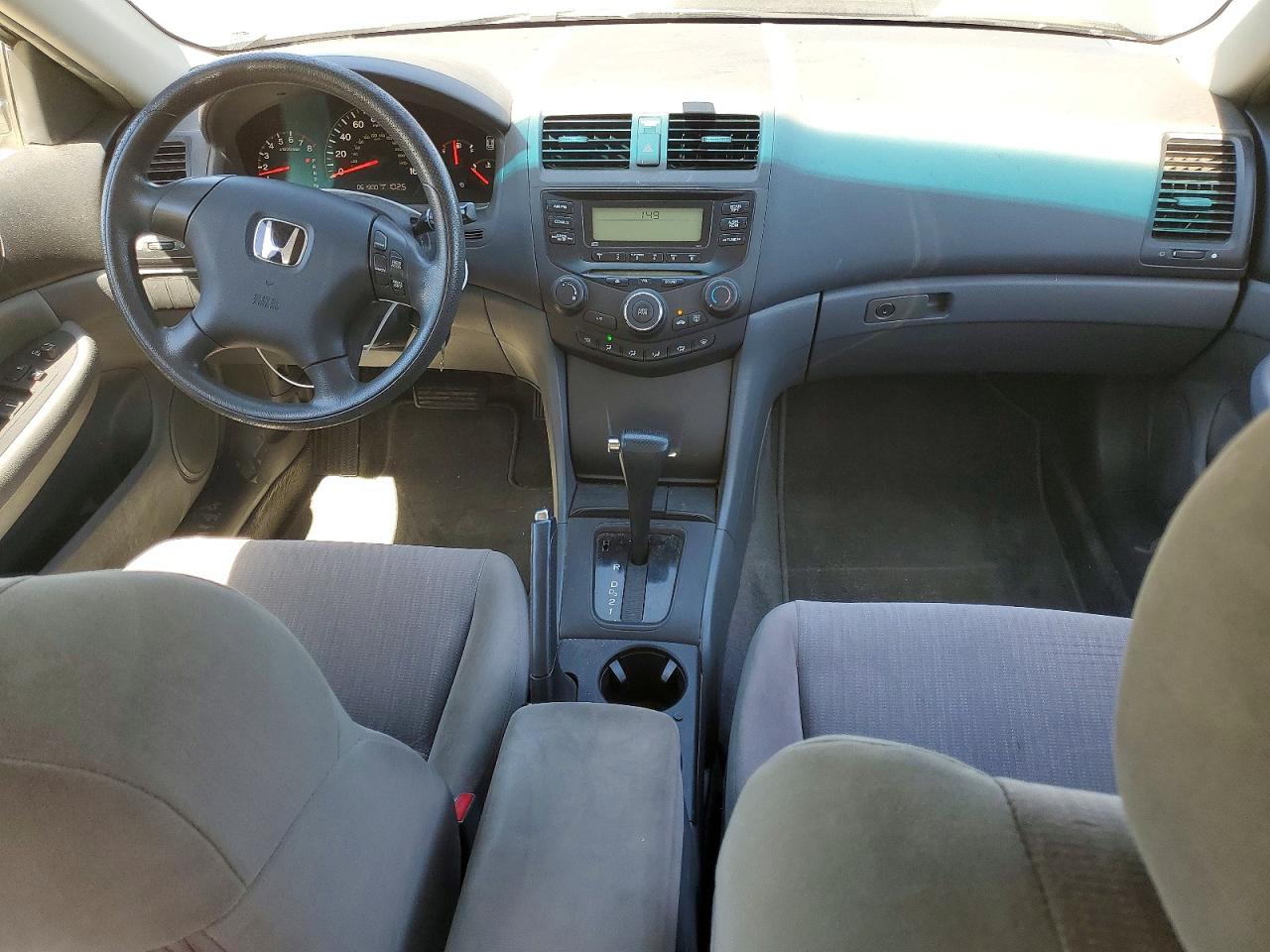 2004 Honda Accord Lx Gray vin: 1HGCM56314A143007